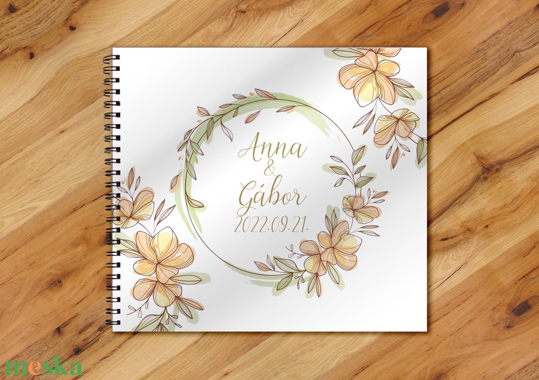 Virágos pasztell design vendégkönyv / emlékkönyv - egyedi album - esküvői emlék - füzet / napló - 21x19cm - esküvő - emlék & ajándék - vendégkönyv - Meska.hu Virágos pasztell design vendégkönyv / emlékkönyv - egyedi album - esküvői emlék - füzet / napló - 21x19cm - esküvő - emlék & ajándék - vendégkönyv - Meska.hu