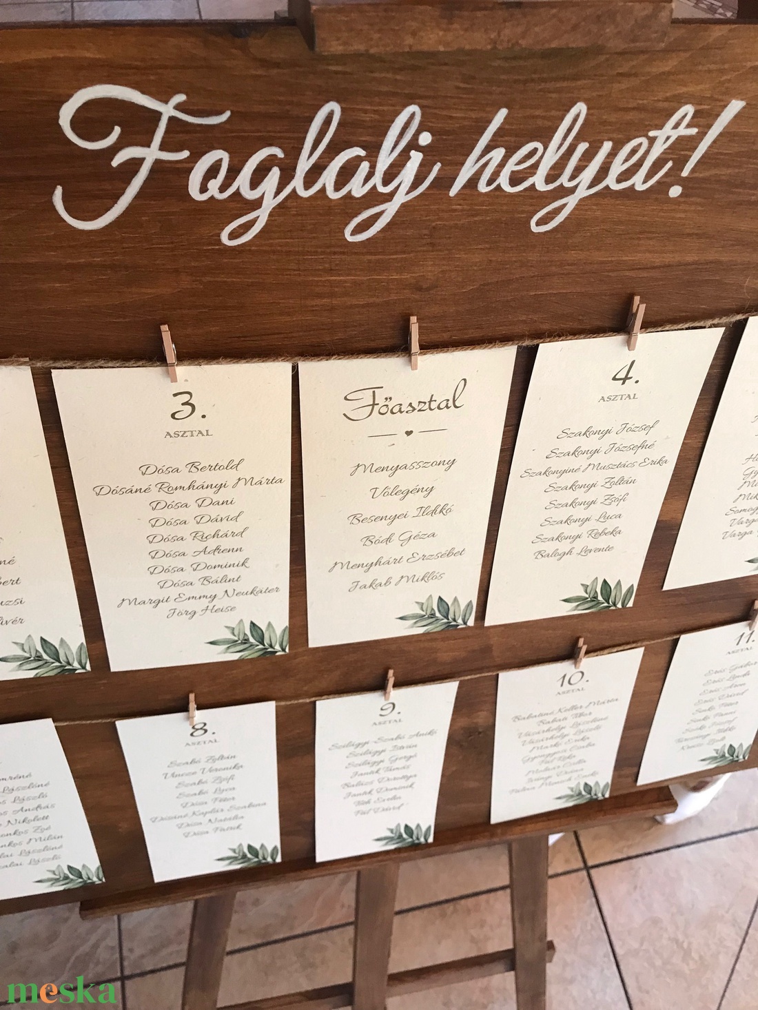 Ültetési rend fatábla - esküvő - meghívó & kártya - ültetési rend - Meska.hu Ültetési rend fatábla - esküvő - meghívó & kártya - ültetési rend - Meska.hu