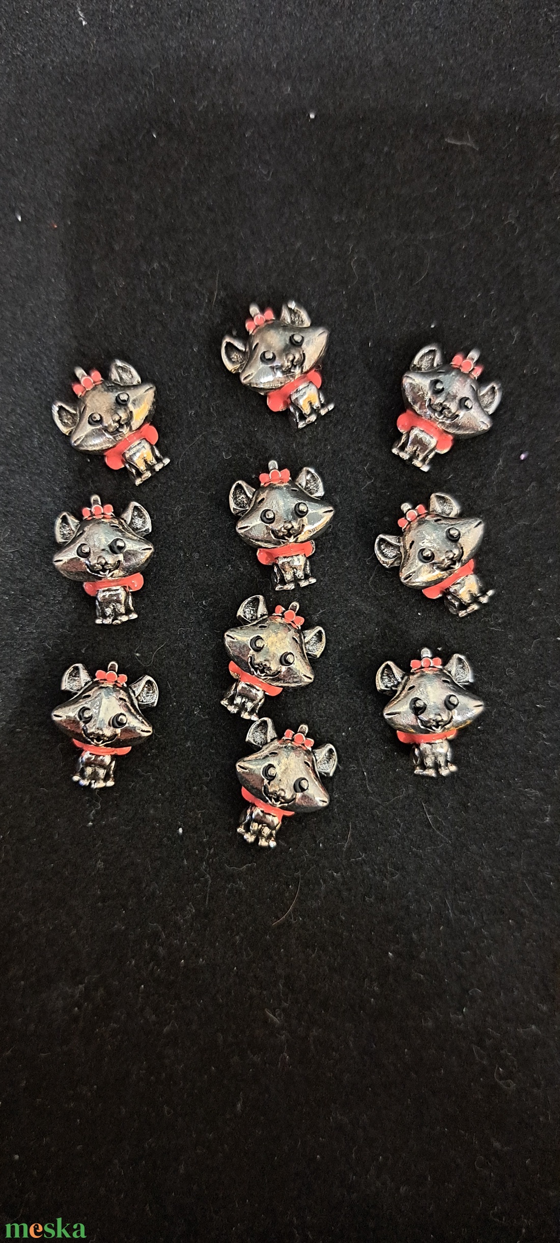 Charm cica - diy (csináld magad) - egységcsomag - Meska.hu Charm cica - diy (csináld magad) - egységcsomag - Meska.hu