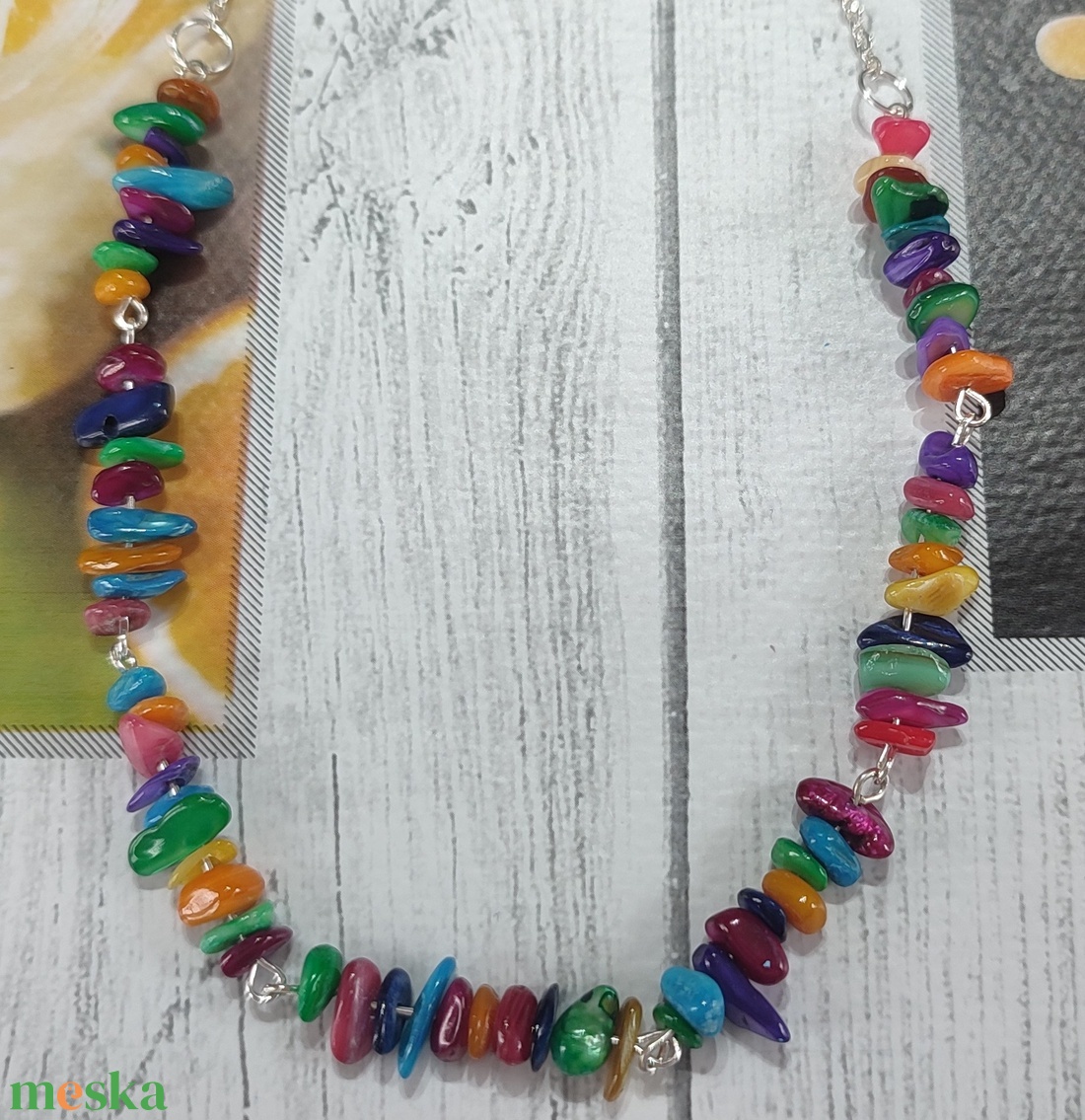 Colorful nyaklánc - ékszer - nyaklánc - gyöngyös nyaklánc - Meska.hu Colorful nyaklánc - ékszer - nyaklánc - gyöngyös nyaklánc - Meska.hu
