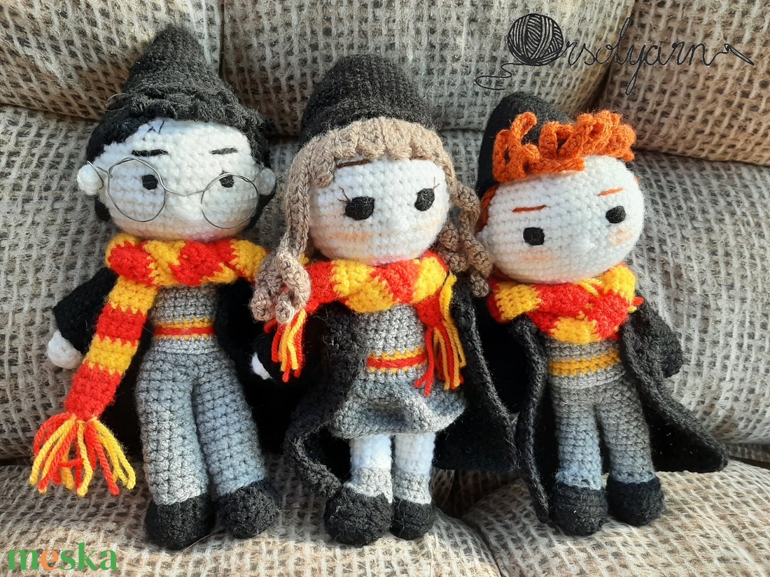 Harry Potter - játék & sport - plüssállat & játékfigura - ember - Meska.hu Harry Potter - játék & sport - plüssállat & játékfigura - ember - Meska.hu