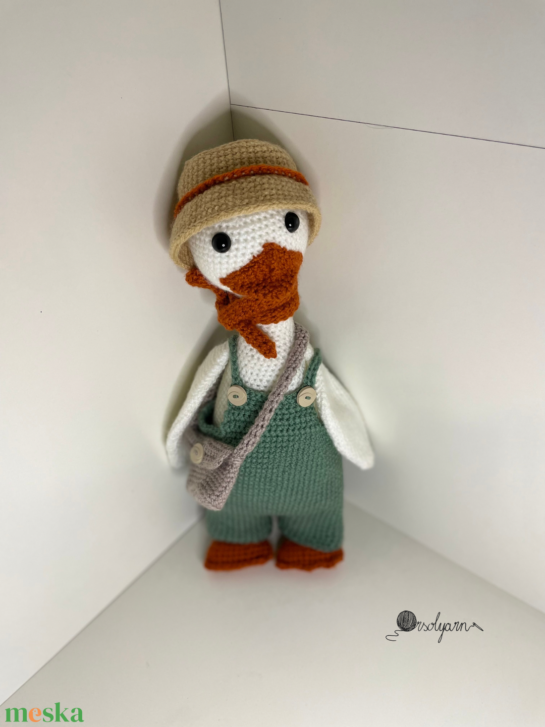 Horgolt liba, fiú, húsvét - játék & sport - baba & babaház - baba - Meska.hu