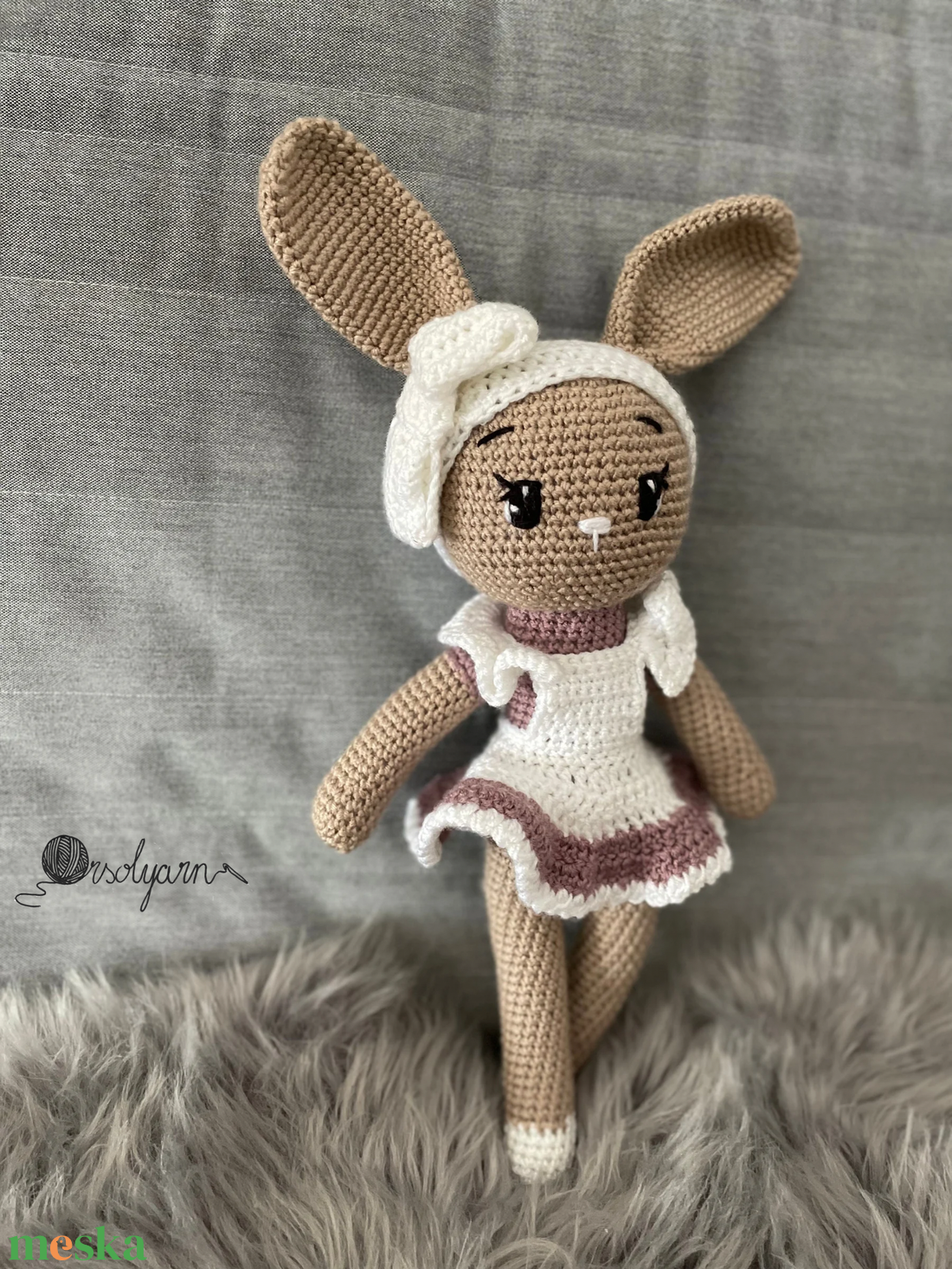 Balerina nyuszi - játék & sport - plüssállat & játékfigura - nyuszi - Meska.hu