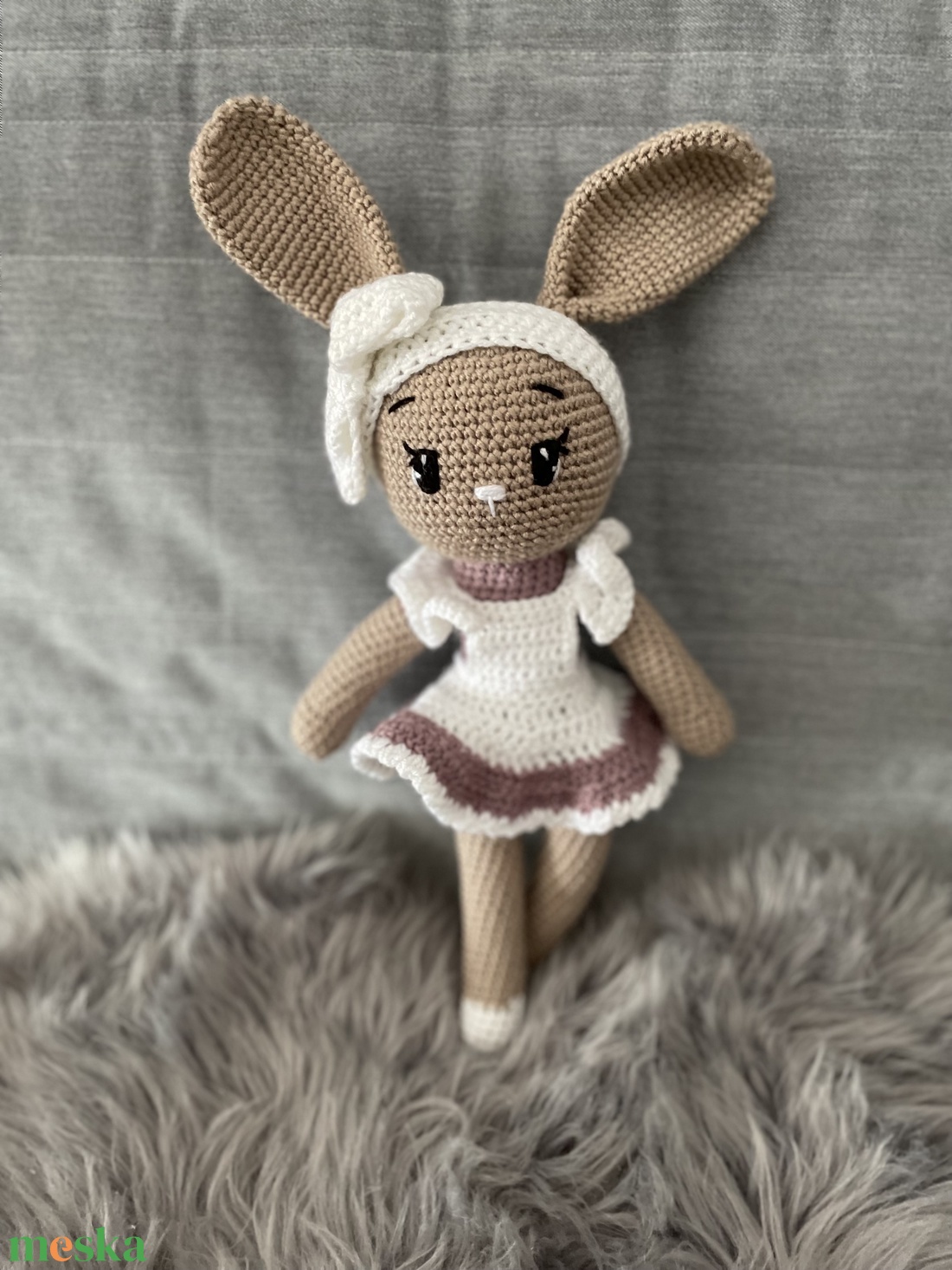 Balerina nyuszi - játék & sport - plüssállat & játékfigura - nyuszi - Meska.hu