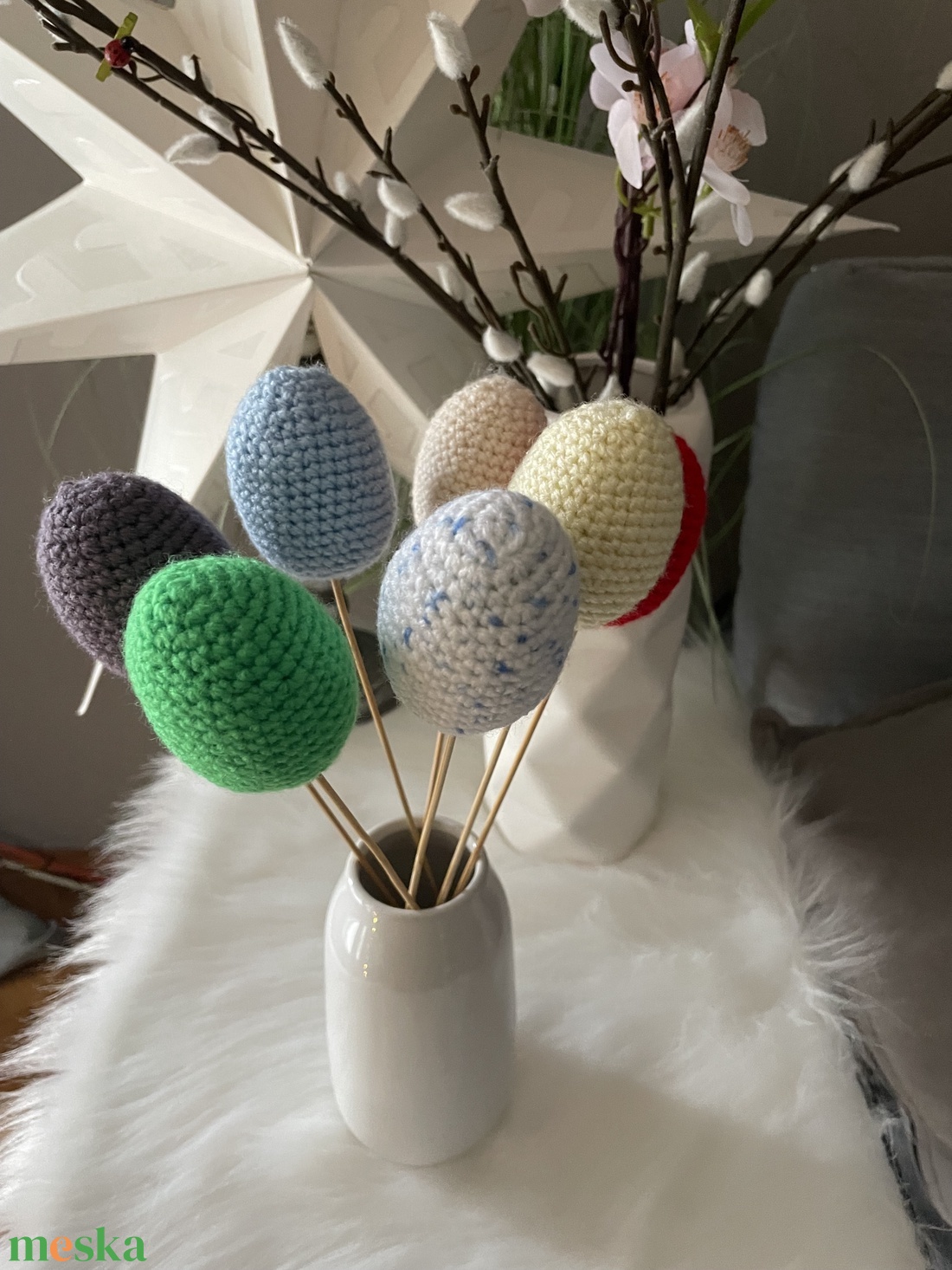 Húsvéti tojás - otthon & életmód - dekoráció - asztal és polc dekoráció - asztaldísz - Meska.hu