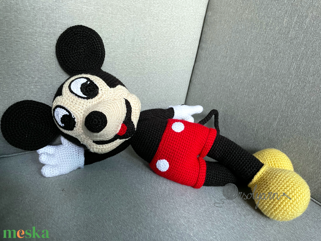 Mickey eg�r - játék & sport - plüssállat & játékfigura - plüss mesefigurák - Meska.hu