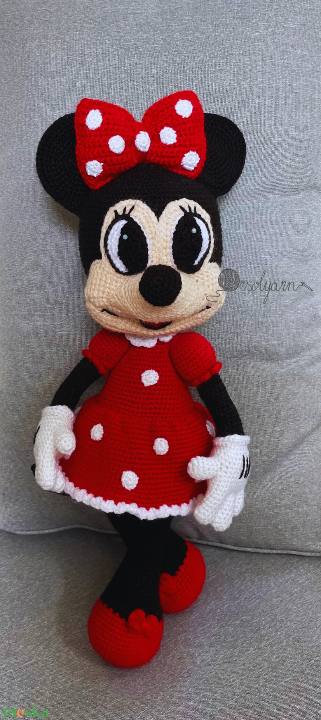 Minnie eg�r - játék & sport - plüssállat & játékfigura - plüss mesefigurák - Meska.hu