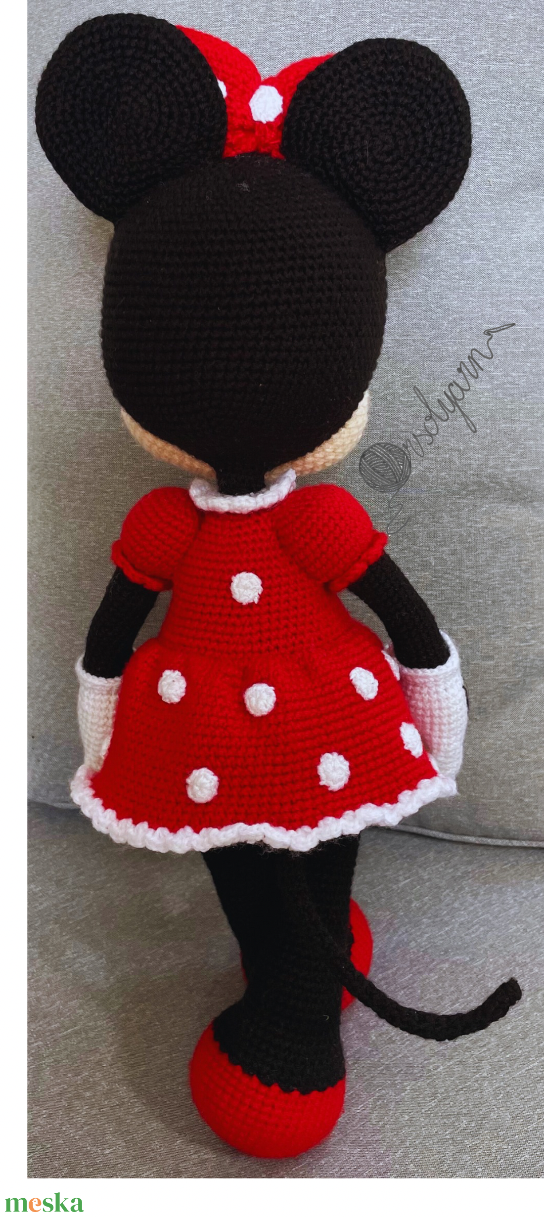 Minnie eg�r - játék & sport - plüssállat & játékfigura - plüss mesefigurák - Meska.hu