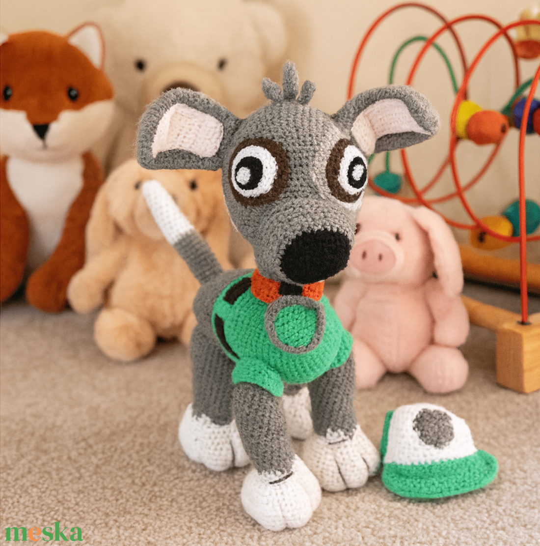 Rocky kutya Mancs Őrjárat - Paw Patrol horgolt figura (38 cm) - játék & sport - plüssállat & játékfigura - kutya - Meska.hu Rocky kutya Mancs Őrjárat - Paw Patrol horgolt figura (38 cm) - játék & sport - plüssállat & játékfigura - kutya - Meska.hu