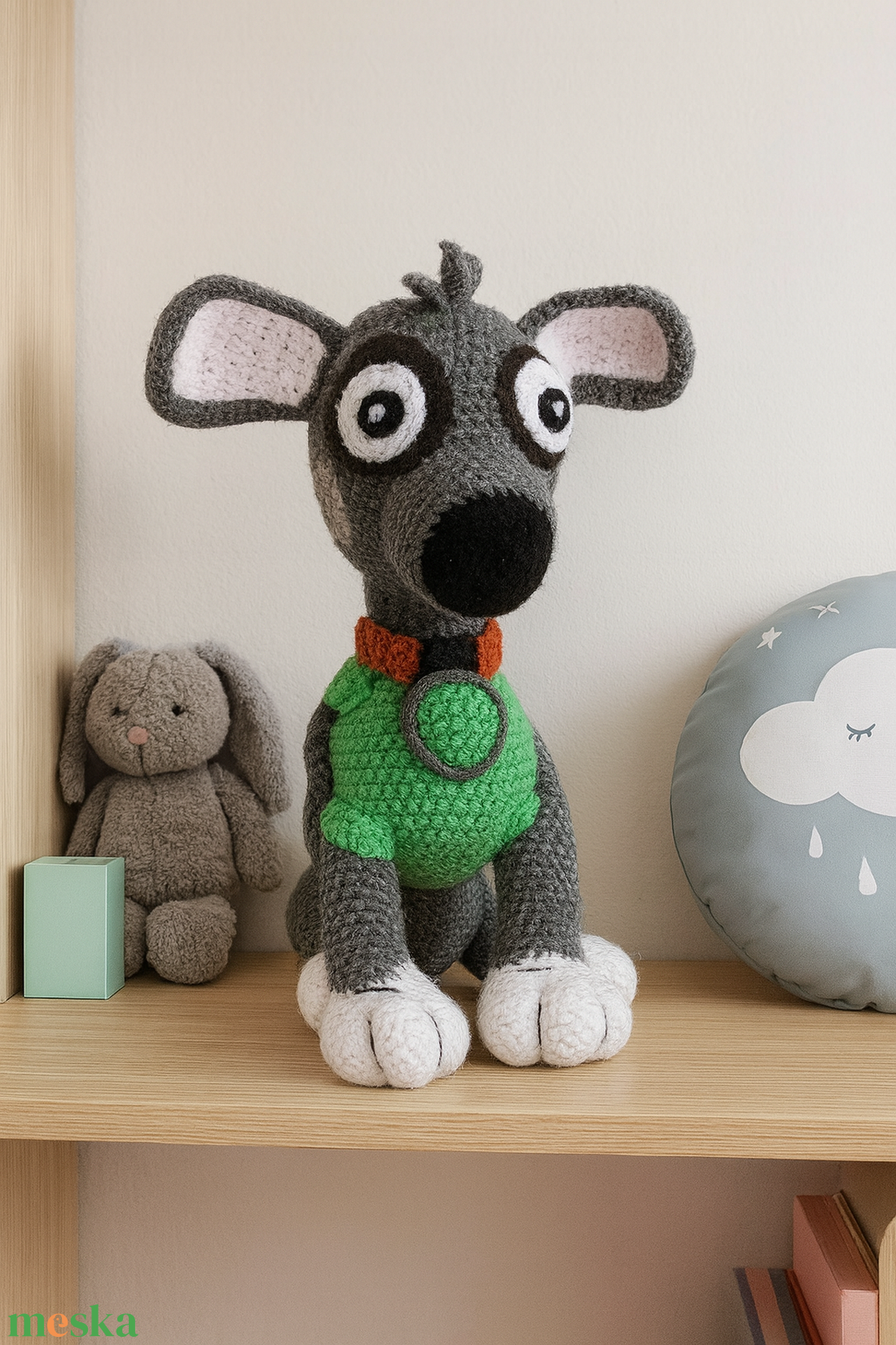 Rocky kutya Mancs Őrjárat - Paw Patrol horgolt figura (38 cm) - játék & sport - plüssállat & játékfigura - kutya - Meska.hu Rocky kutya Mancs Őrjárat - Paw Patrol horgolt figura (38 cm) - játék & sport - plüssállat & játékfigura - kutya - Meska.hu