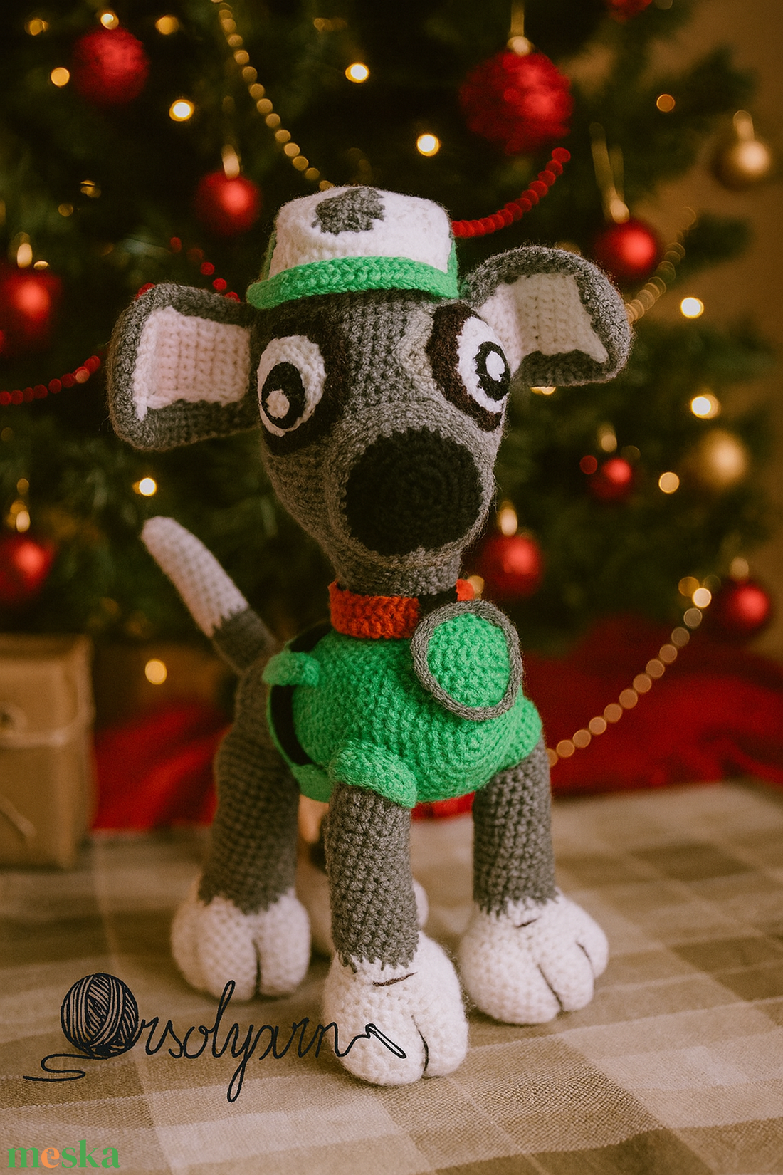 Rocky kutya Mancs Őrjárat - Paw Patrol horgolt figura (38 cm) - játék & sport - plüssállat & játékfigura - kutya - Meska.hu Rocky kutya Mancs Őrjárat - Paw Patrol horgolt figura (38 cm) - játék & sport - plüssállat & játékfigura - kutya - Meska.hu