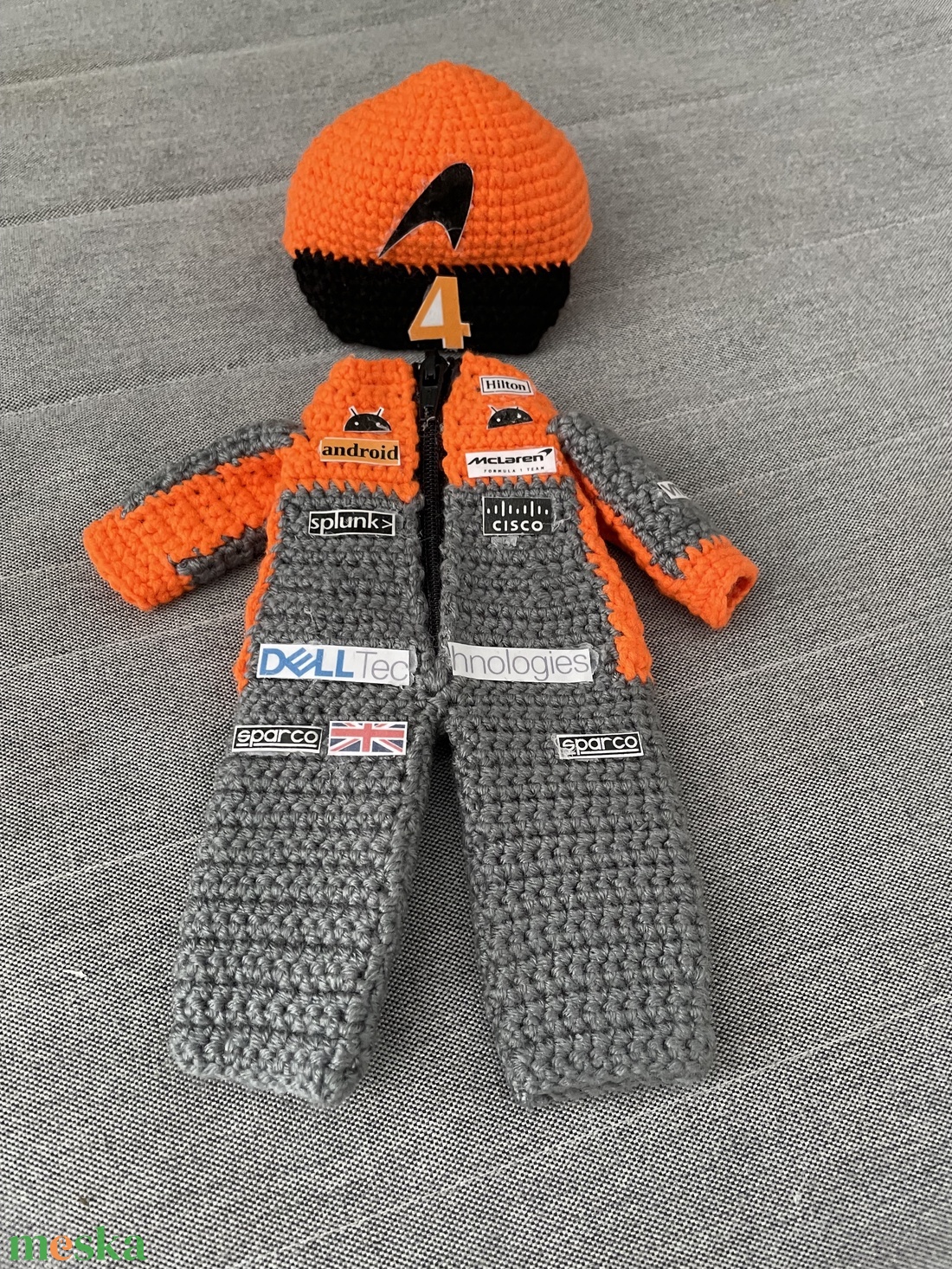 Lando Norris F1 pilóta - játék & sport - plüssállat & játékfigura - ember - Meska.hu