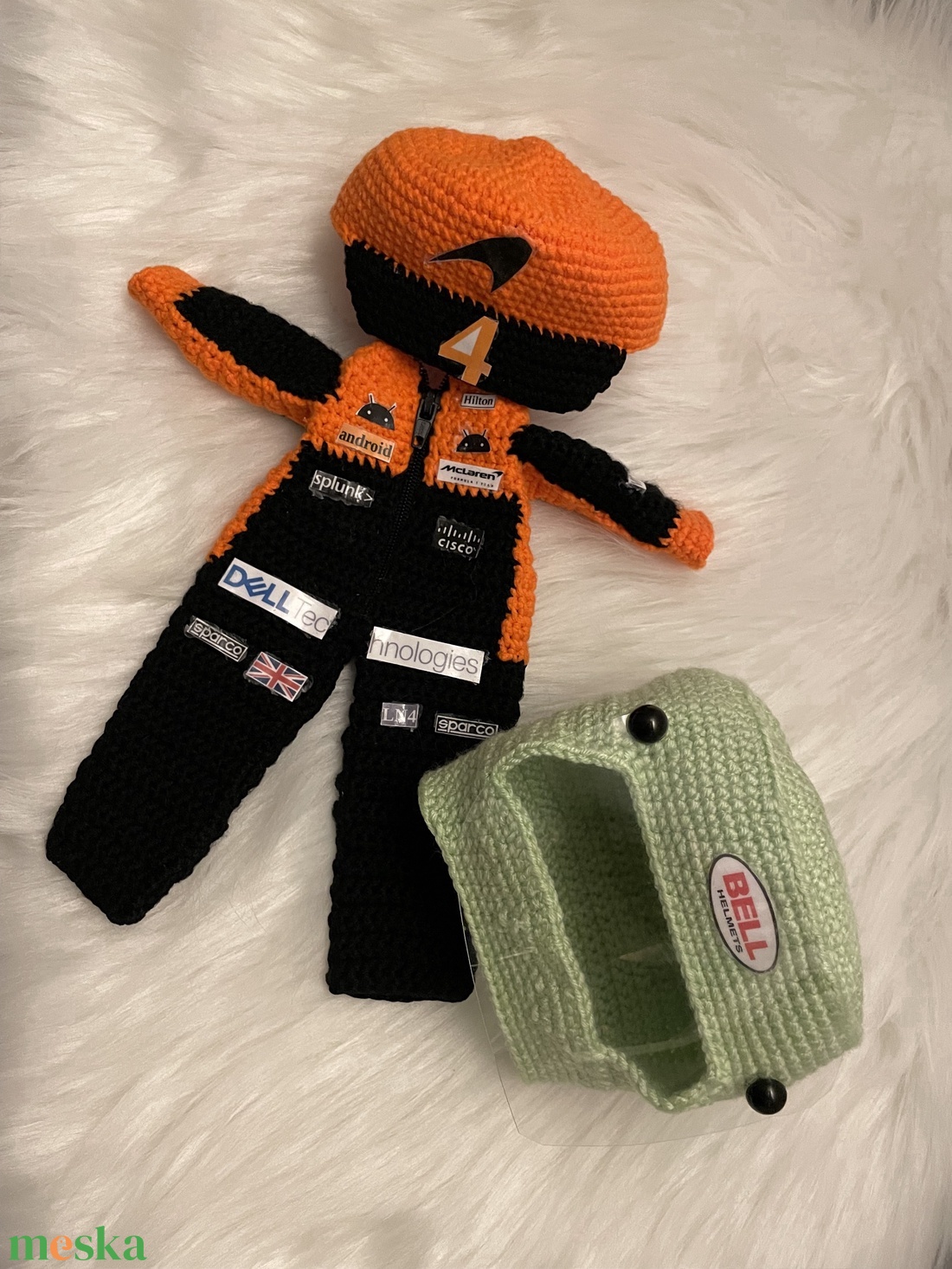 Lando Norris F1 pilóta - játék & sport - plüssállat & játékfigura - ember - Meska.hu