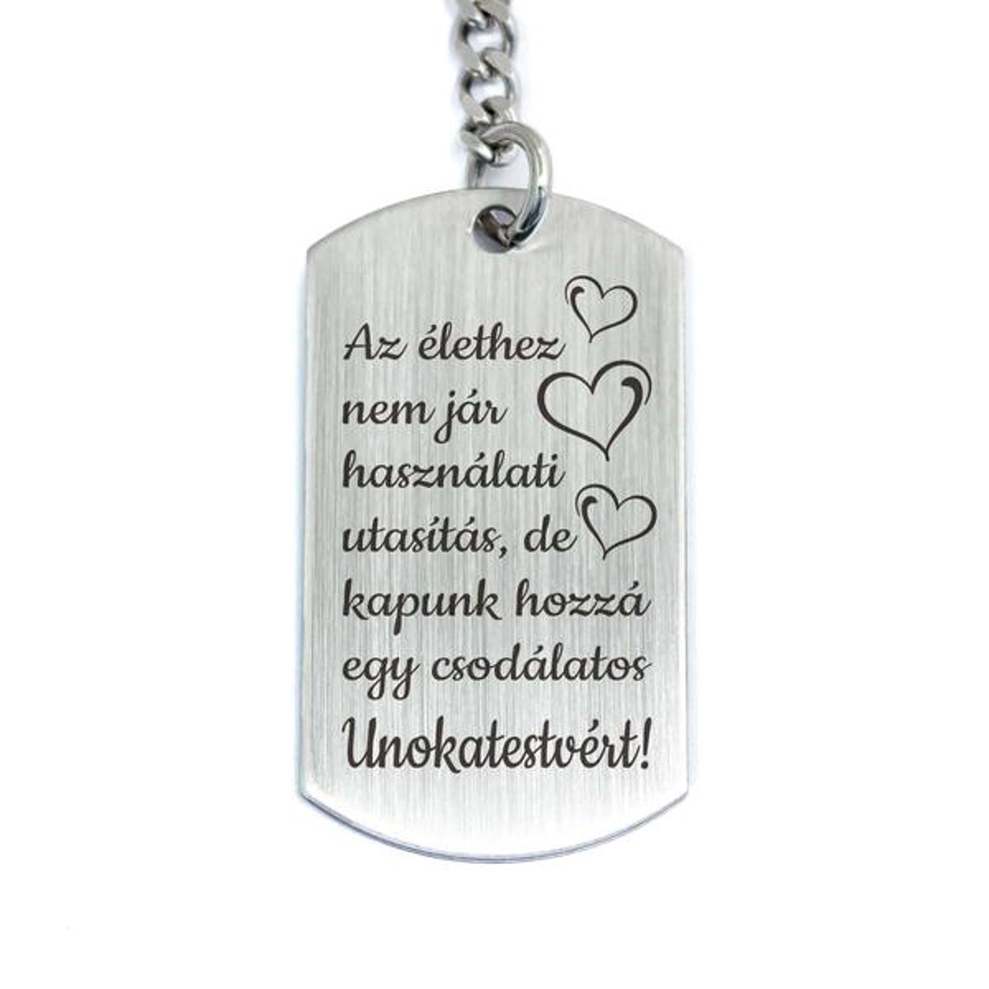 Csodálatos Unokatestvért acél medálos kulcstartó - táska & tok - kulcstartó & táskadísz - kulcstartó - Meska.hu Csodálatos Unokatestvért acél medálos kulcstartó - táska & tok - kulcstartó & táskadísz - kulcstartó - Meska.hu