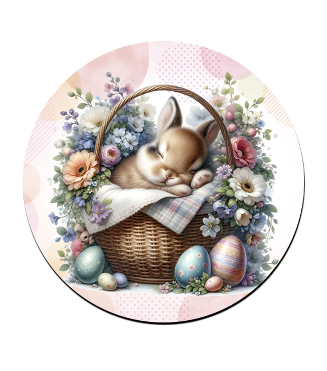 Édesded húsvéti nyuszika mintás bögre alátét -  - Meska.hu