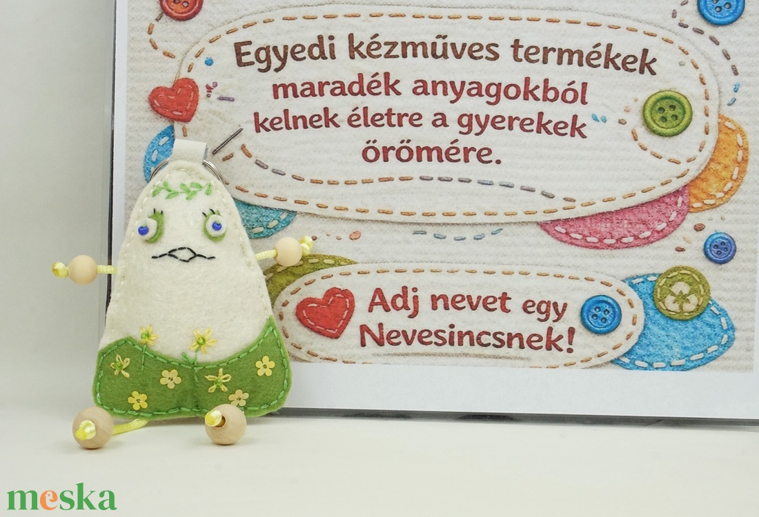 Nevesincs  figurák kulcskarikán - táska & tok - kulcstartó & táskadísz - kulcstartó - Meska.hu