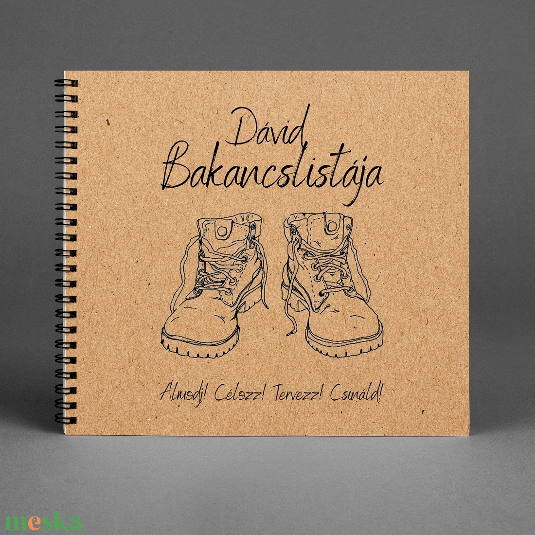 Bakancslista - Emlékkönyv - ajándék születésnapra / ballagásra / diplomaosztóra / napló - 21x19cm / bakancsos - otthon & életmód - papír, írószer - jegyzetfüzet & napló - Meska.hu Bakancslista - Emlékkönyv - ajándék születésnapra / ballagásra / diplomaosztóra / napló - 21x19cm / bakancsos - otthon & életmód - papír, írószer - jegyzetfüzet & napló - Meska.hu