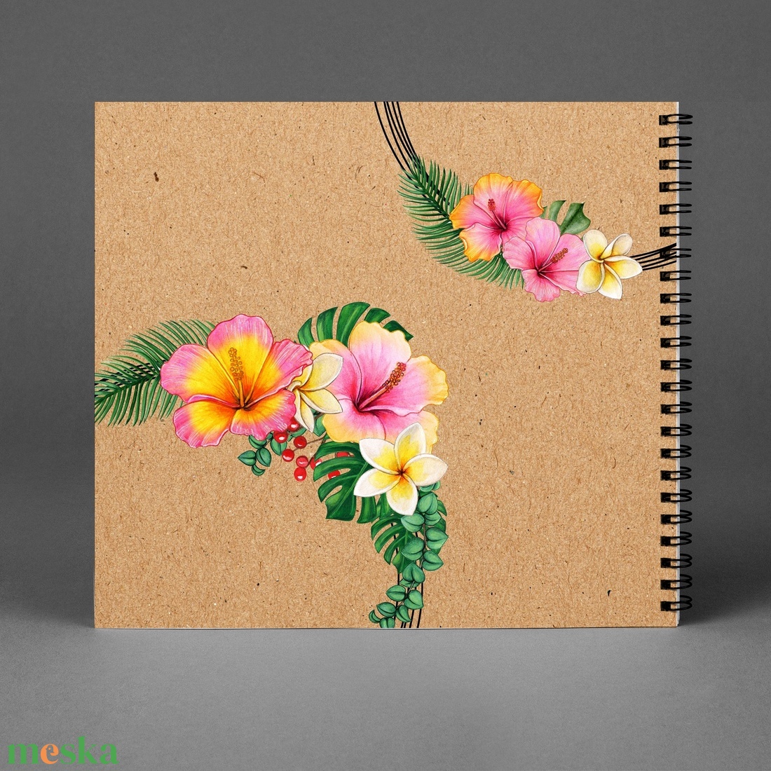 Trópusi virágos névre szóló vendégkönyv / emlékkönyv - egyedi album - esküvői emlék - füzet / napló - 21x19cm - esküvő - emlék & ajándék - vendégkönyv - Meska.hu Trópusi virágos névre szóló vendégkönyv / emlékkönyv - egyedi album - esküvői emlék - füzet / napló - 21x19cm - esküvő - emlék & ajándék - vendégkönyv - Meska.hu