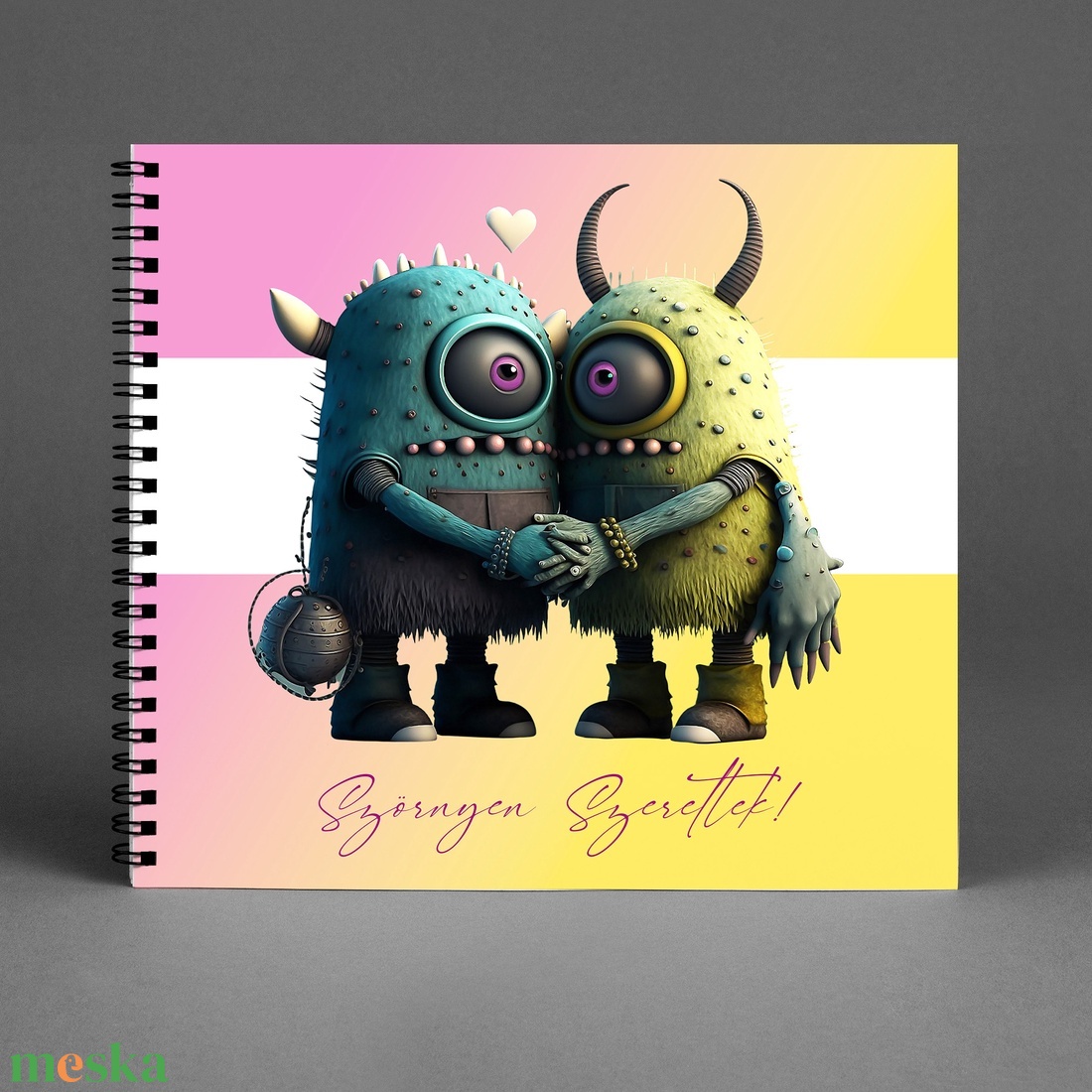 Vicces Szörnyecskés Szerelmes Fotóalbum Fénykép album / Évfordulóra / Valentin napra - 40 lap / 80 oldal - 21x19cm /6-os - otthon & lakás - papír írószer - album & fotóalbum - Meska.hu Vicces Szörnyecskés Szerelmes Fotóalbum Fénykép album / Évfordulóra / Valentin napra - 40 lap / 80 oldal - 21x19cm /6-os - otthon & lakás - papír írószer - album & fotóalbum - Meska.hu