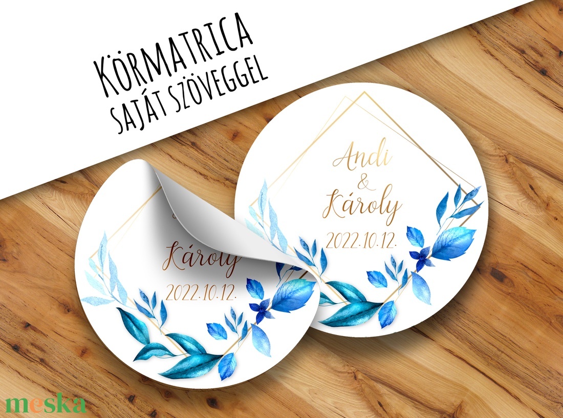 Kék-arany leveles design körmatrica - választható méretben! Esküvői köszönőajándék MATRICA - esküvő - emlék & ajándék - köszönőajándék - Meska.hu Kék-arany leveles design körmatrica - választható méretben! Esküvői köszönőajándék MATRICA - esküvő - emlék & ajándék - köszönőajándék - Meska.hu