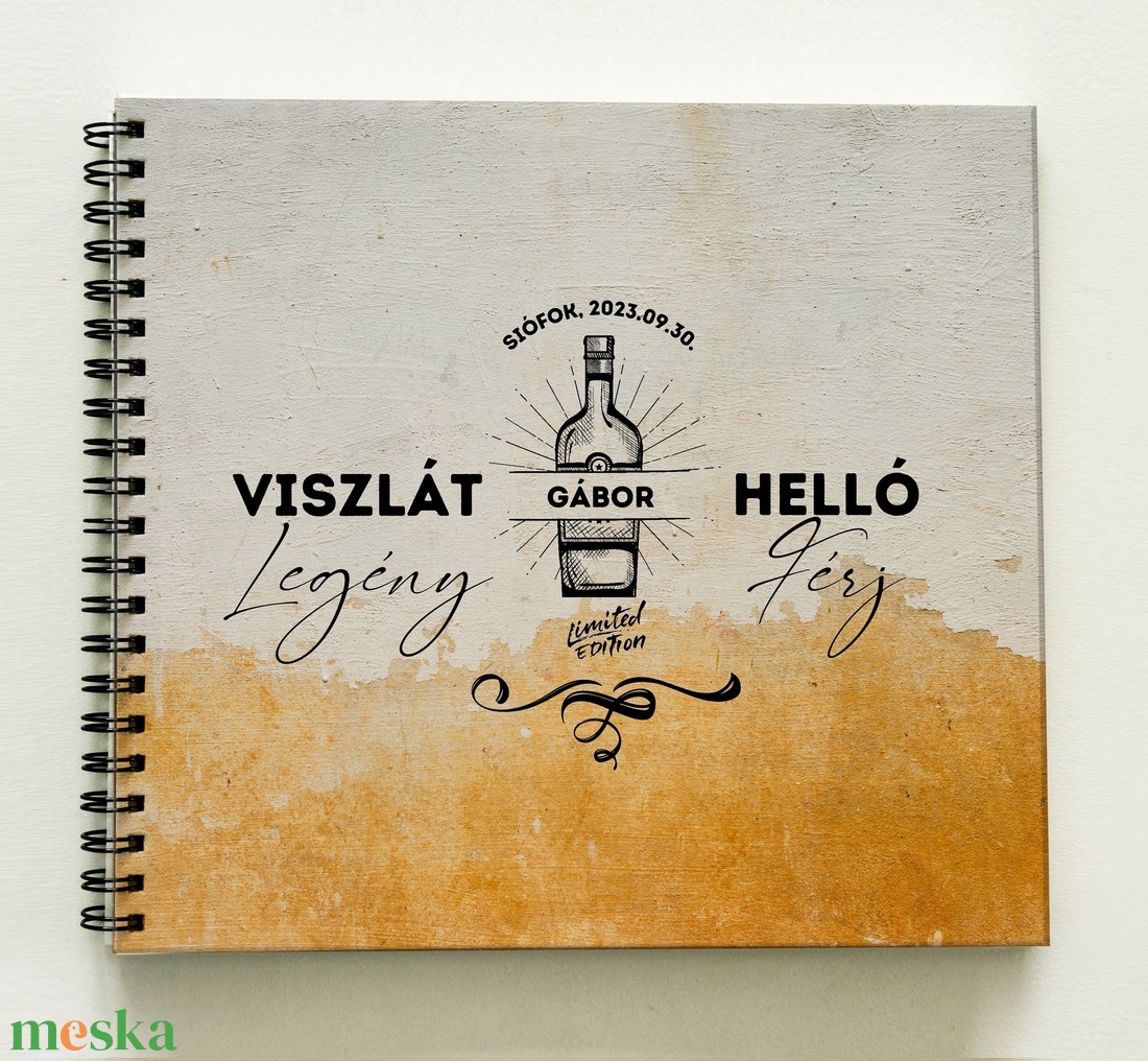 Legénybúcsú ajándék emlékkönyv 0021 - Prémium egyedi album - emlék a vőlegénynek - füzet / napló - 21x19cm - esküvő - legénybúcsú - Meska.hu Legénybúcsú ajándék emlékkönyv 0021 - Prémium egyedi album - emlék a vőlegénynek - füzet / napló - 21x19cm - esküvő - legénybúcsú - Meska.hu
