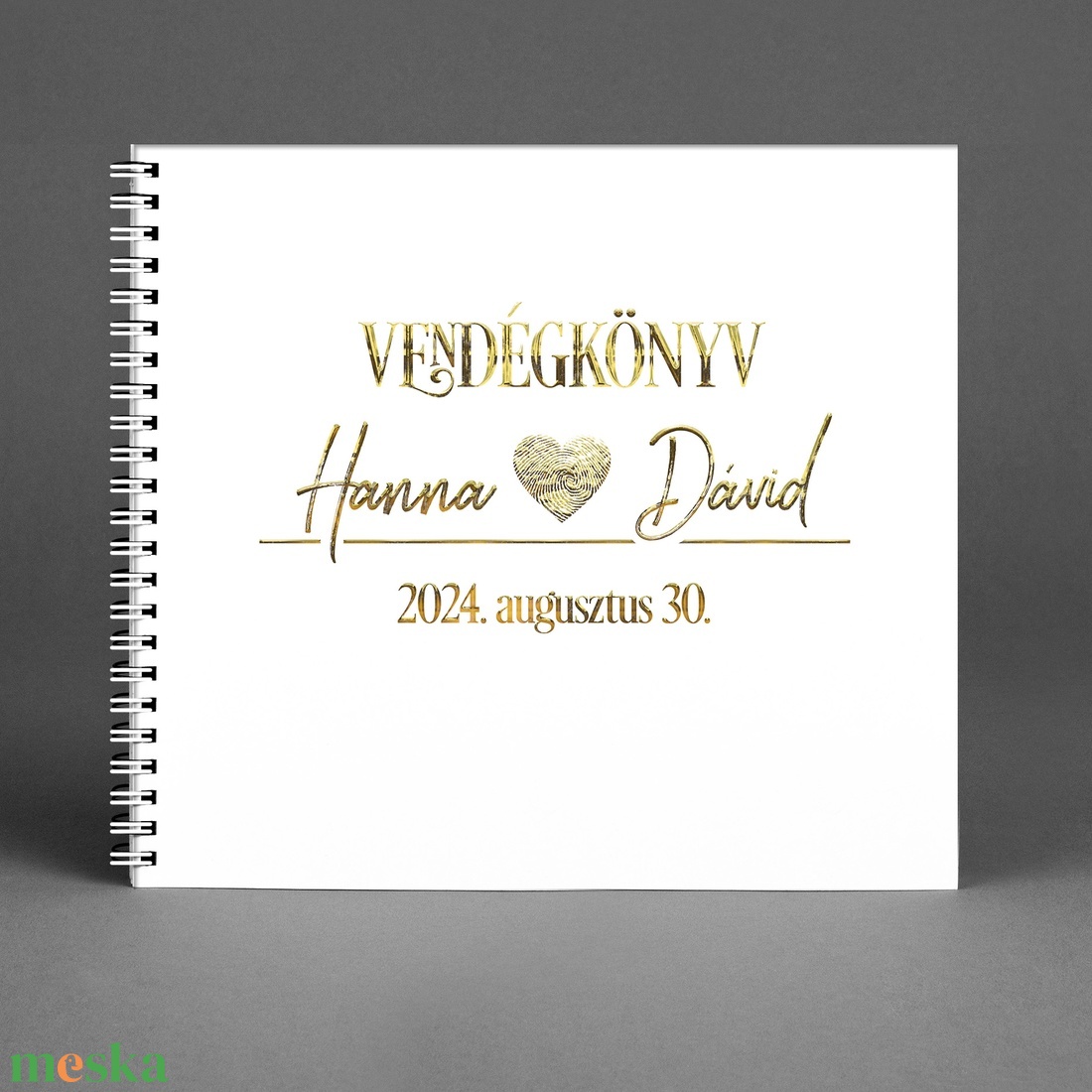 Minimal Vendégkönyv arany hatású felirattal 2. - emlékkönyv - egyedi album - esküvői emlék - füzet / napló - otthon & életmód - papír, írószer - album & fotóalbum - Meska.hu Minimal Vendégkönyv arany hatású felirattal 2. - emlékkönyv - egyedi album - esküvői emlék - füzet / napló - otthon & életmód - papír, írószer - album & fotóalbum - Meska.hu