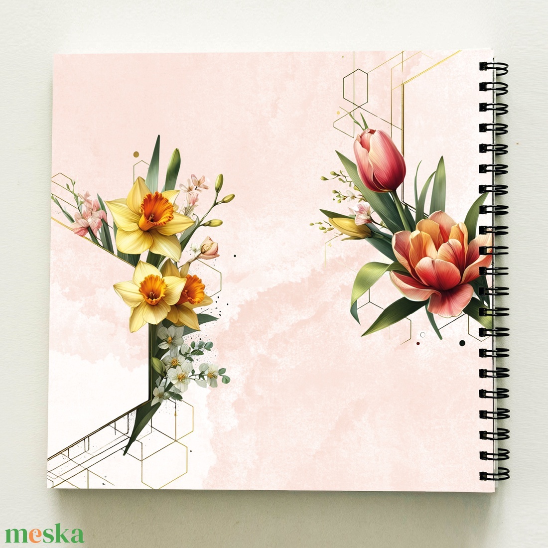 Névre szóló Nárcisz-tulipán hexagon mintás vendégkönyv - egyedi fényképalbum - esküvői emlék - füzet / napló - 21x19cm - esküvő - emlék & ajándék - album & fotóalbum - Meska.hu Névre szóló Nárcisz-tulipán hexagon mintás vendégkönyv - egyedi fényképalbum - esküvői emlék - füzet / napló - 21x19cm - esküvő - emlék & ajándék - album & fotóalbum - Meska.hu