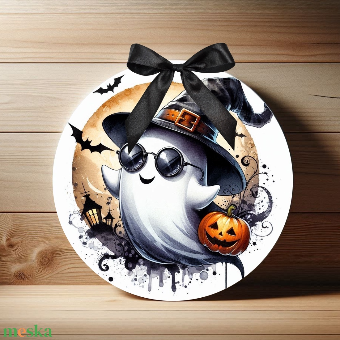 Halloween ajtódísz vicces halloween töklámpás / szellemes beltéri ajtó kopogtató Ø=20cm - otthon & életmód - dekoráció - halloween - halloweeni ajtódíszek és ablakdíszek - Meska.hu Halloween ajtódísz vicces halloween töklámpás / szellemes beltéri ajtó kopogtató Ø=20cm - otthon & életmód - dekoráció - halloween - halloweeni ajtódíszek és ablakdíszek - Meska.hu