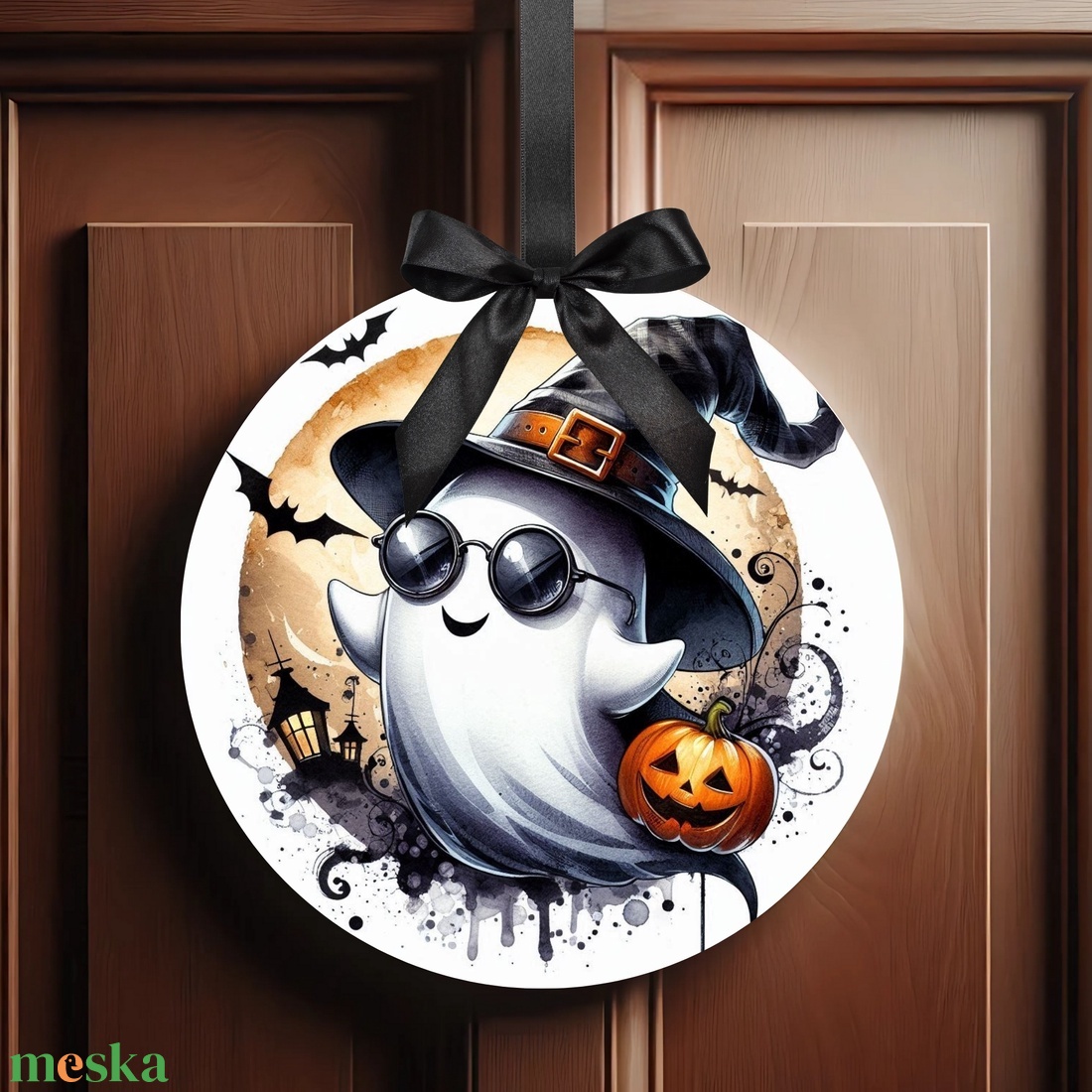 Halloween ajtódísz vicces halloween töklámpás / szellemes beltéri ajtó kopogtató Ø=20cm - otthon & életmód - dekoráció - halloween - halloweeni ajtódíszek és ablakdíszek - Meska.hu Halloween ajtódísz vicces halloween töklámpás / szellemes beltéri ajtó kopogtató Ø=20cm - otthon & életmód - dekoráció - halloween - halloweeni ajtódíszek és ablakdíszek - Meska.hu
