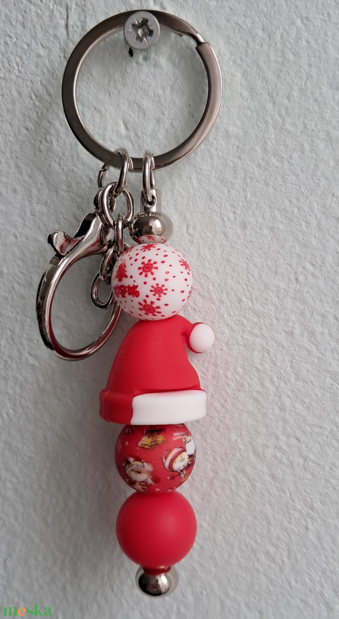 Különleges karácsonyi kulcstartó - táska & tok - kulcstartó & táskadísz - kulcstartó - Meska.hu