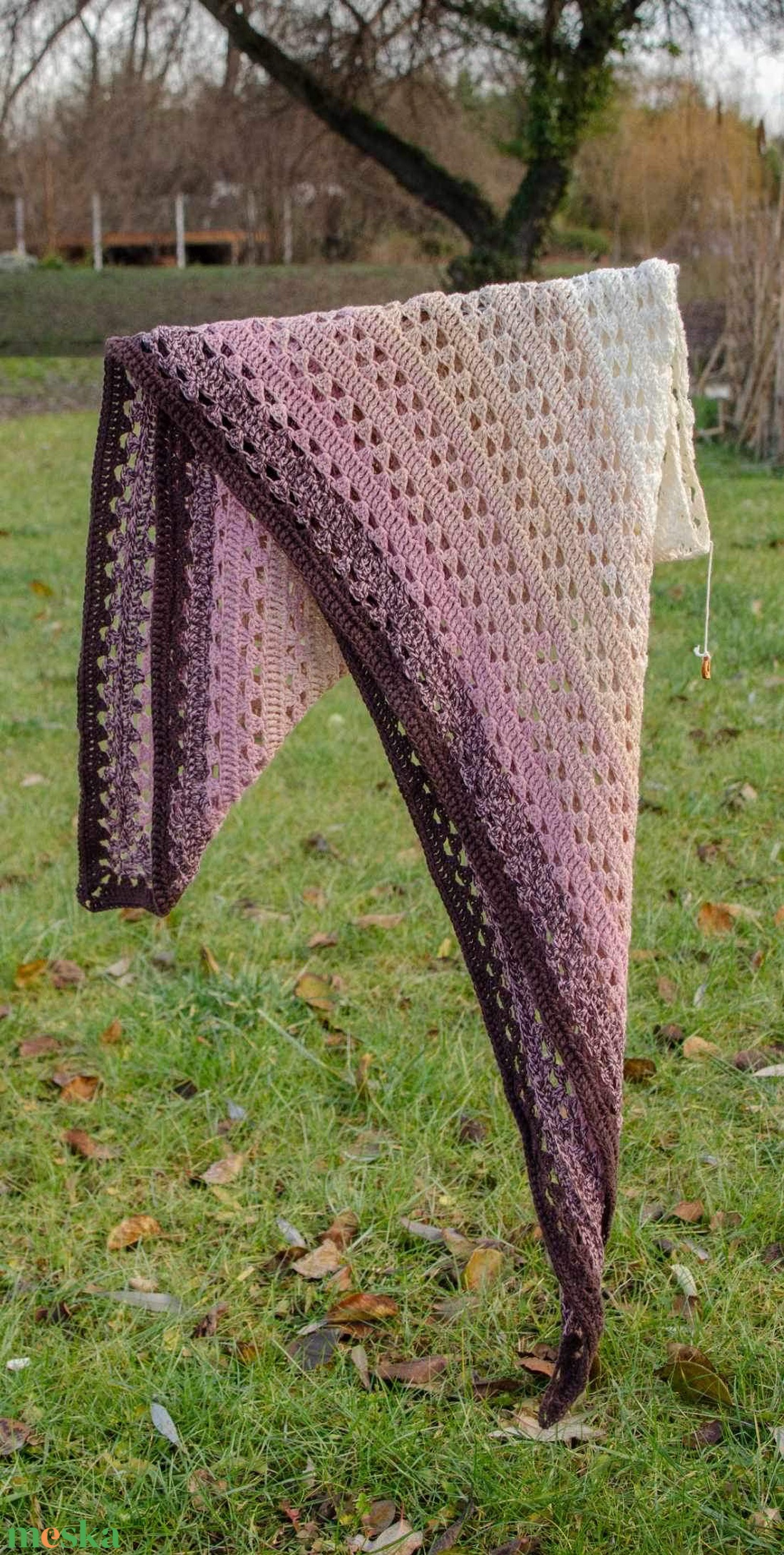 Nyári reggel kendő - ruha & divat - sál, sapka, kendő - kendő - Meska.hu