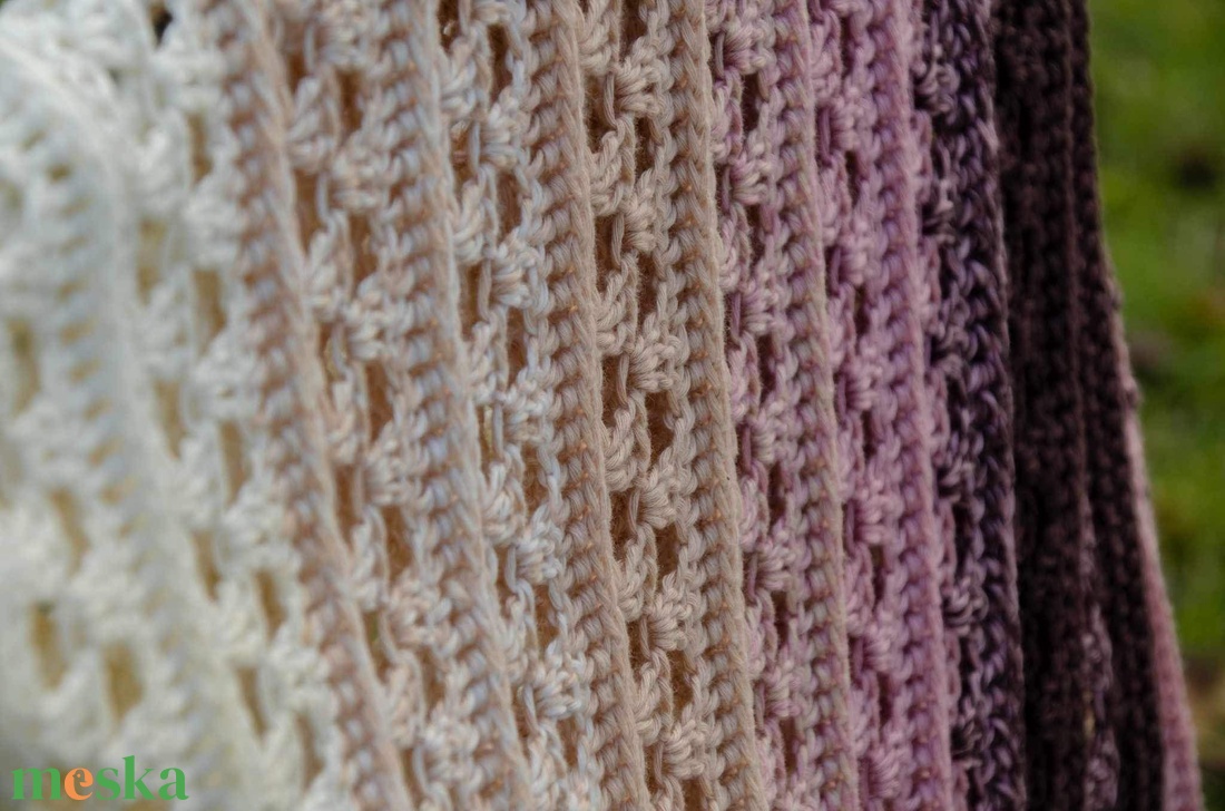 Nyári reggel kendő - ruha & divat - sál, sapka, kendő - kendő - Meska.hu