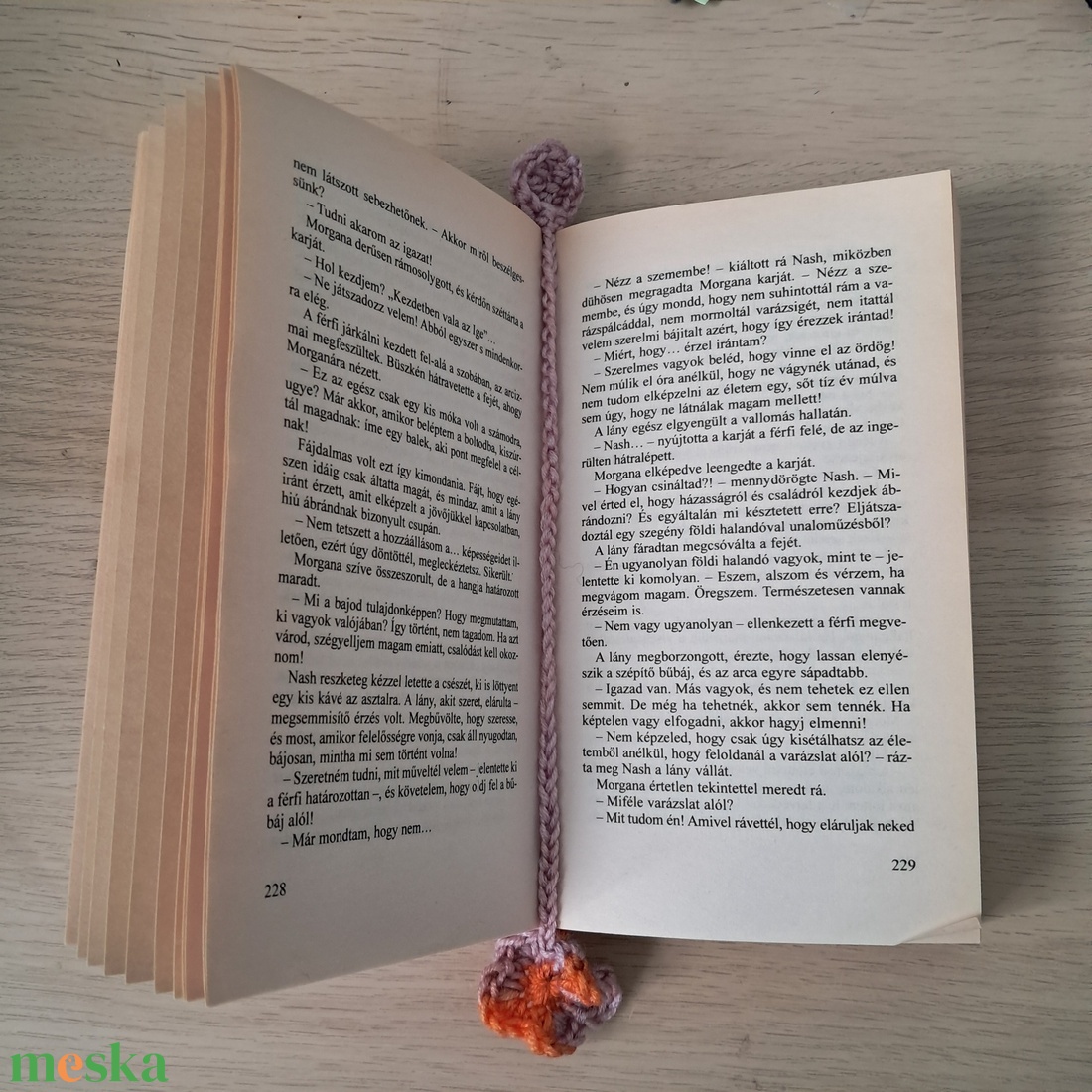 Hajnalpír könyvjelző - könyv & zene - könyvjelző - Meska.hu