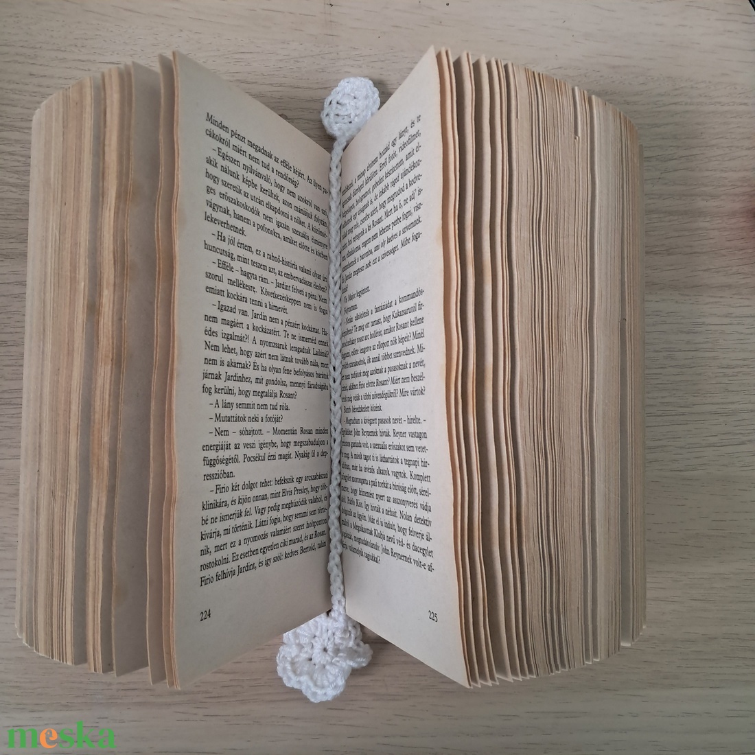 Vadvirág könyvjelző - könyv & zene - könyvjelző - Meska.hu