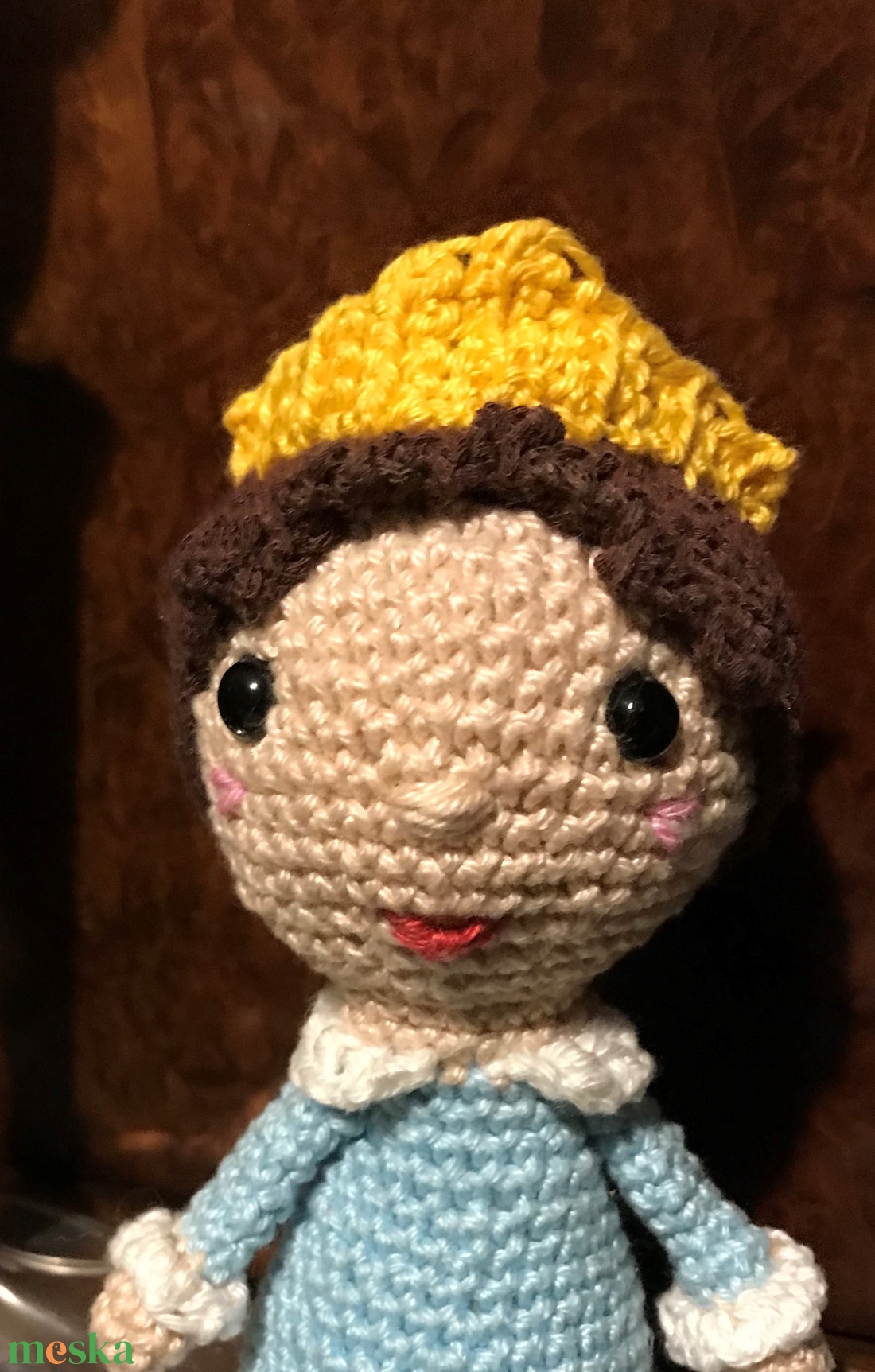 Gizella hercegnő- Amigurumi horgolt baba - játék & sport - baba & babaház - baba - Meska.hu Gizella hercegnő- Amigurumi horgolt baba - játék & sport - baba & babaház - baba - Meska.hu