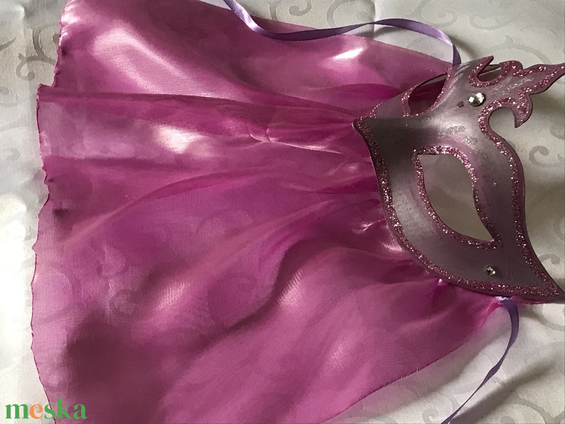 Titokzatos hercegnő fátylas maszk, álarc - ruha & divat - jelmez & álarc - álarc - Meska.hu