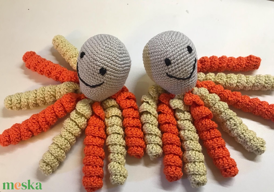 Korip- Amigurumi horgolt polip Tímea részére - játék & sport - baba & babaház - baba - Meska.hu Korip- Amigurumi horgolt polip Tímea részére - játék & sport - baba & babaház - baba - Meska.hu