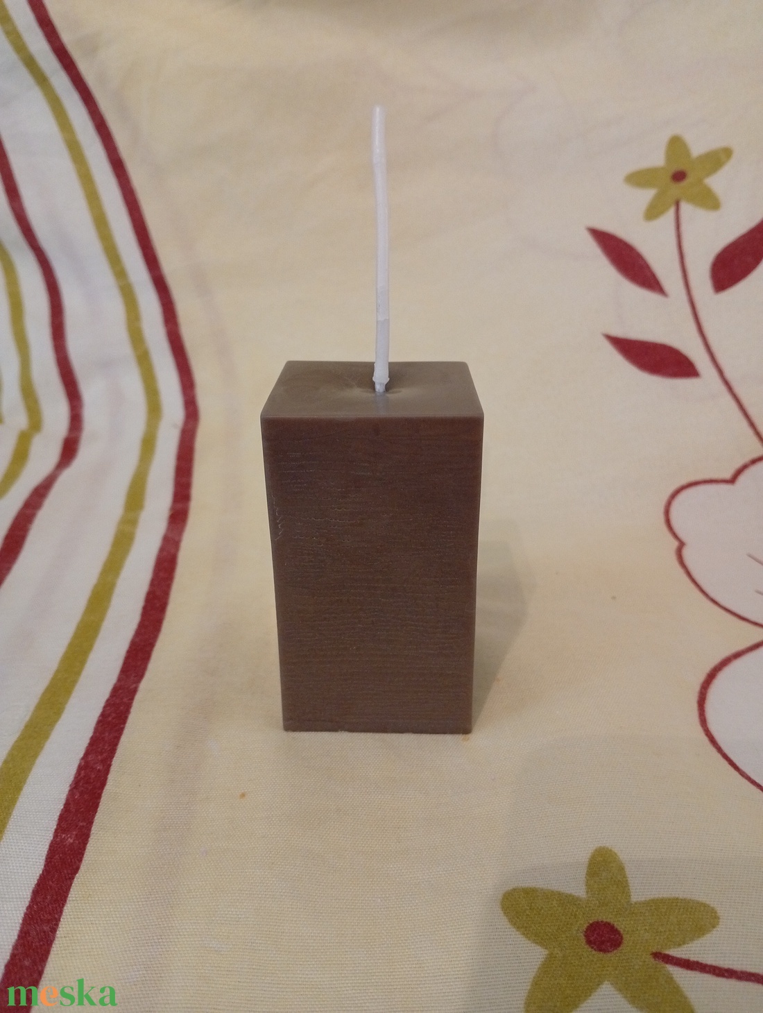 Négyzet oszlop gyertya  - otthon & életmód - gyertya, illat, aroma - gyertya - Meska.hu