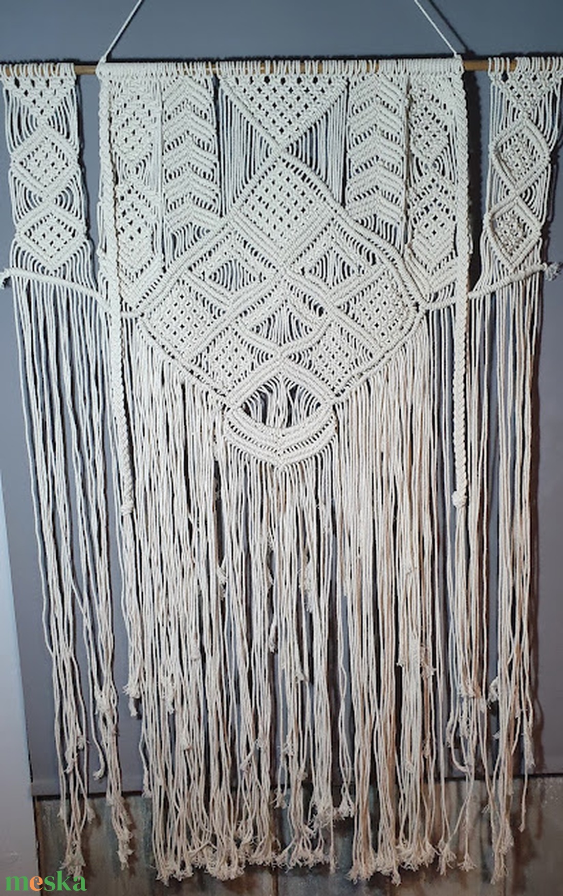 Inka makramé fali dekoráció XXL 80 x 120 cm - otthon & életmód - dekoráció - fali és függő dekoráció - falra akasztható dekor - Meska.hu Inka makramé fali dekoráció XXL 80 x 120 cm - otthon & életmód - dekoráció - fali és függő dekoráció - falra akasztható dekor - Meska.hu