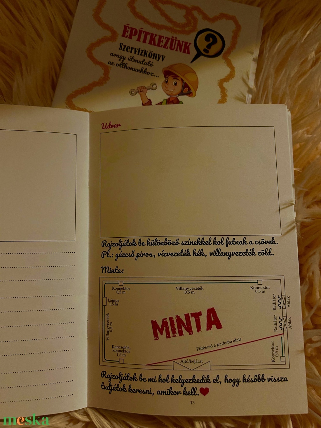 Otthonunk Szervízfüzete - otthon & életmód - papír, írószer - jegyzetfüzet & napló - Meska.hu