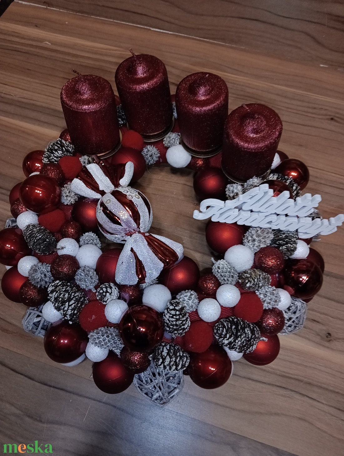 ldott karcsonyt adventi koszorú - karácsony - adventi díszek - adventi koszorú - Meska.hu ldott karcsonyt adventi koszorú - karácsony - adventi díszek - adventi koszorú - Meska.hu