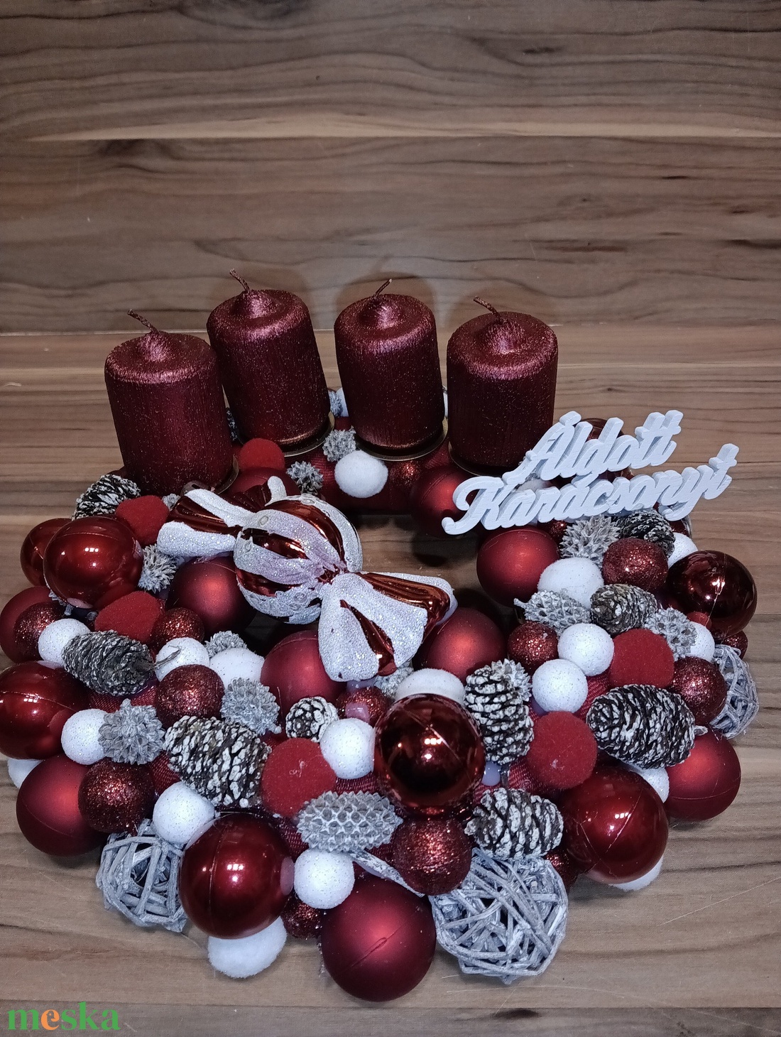 ldott karcsonyt adventi koszorú - karácsony - adventi díszek - adventi koszorú - Meska.hu ldott karcsonyt adventi koszorú - karácsony - adventi díszek - adventi koszorú - Meska.hu