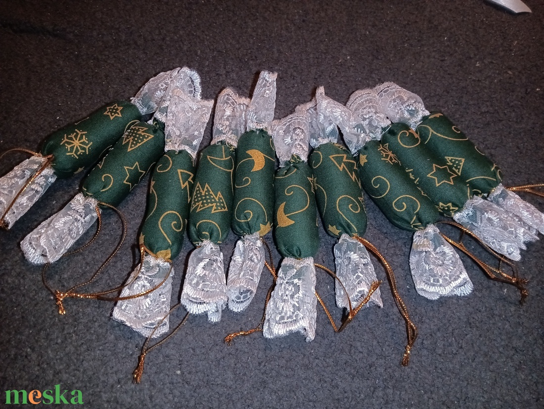 Szaloncukor csomag - karácsony - karácsonyi lakásdekoráció - karácsonyfadíszek - Meska.hu