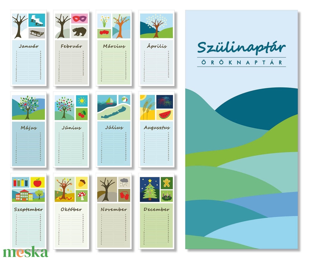 Szülinaptár - Öröknaptár, Családi öröknaptár, Szülinapi öröknaptár - otthon & életmód - dekoráció - fali és függő dekoráció - falinaptár & öröknaptár - Meska.hu Szülinaptár - Öröknaptár, Családi öröknaptár, Szülinapi öröknaptár - otthon & életmód - dekoráció - fali és függő dekoráció - falinaptár & öröknaptár - Meska.hu