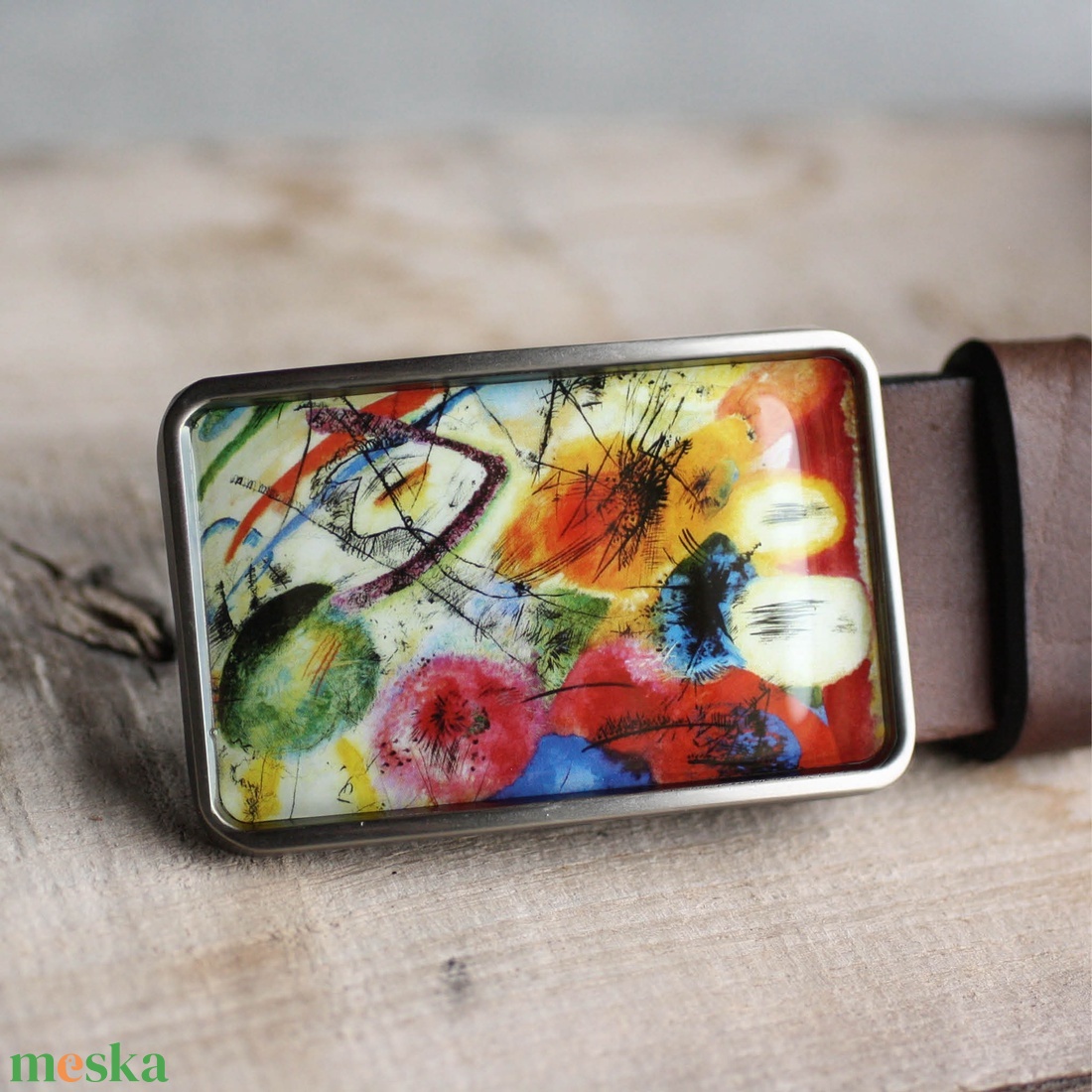 Kandinsky színes övcsat - ruha & divat - öv & övcsat - övcsat - Meska.hu Kandinsky színes övcsat - ruha & divat - öv & övcsat - övcsat - Meska.hu