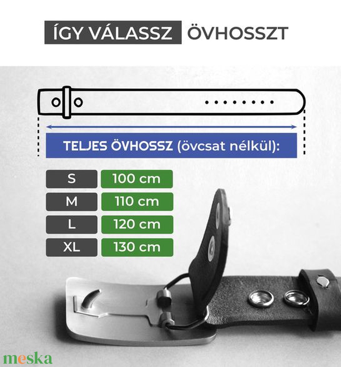 Patentos öv 100% marhabőrből, TÖBB SZÍN, 3 cm, 4 cm - ruha & divat - öv & övcsat - öv - Meska.hu