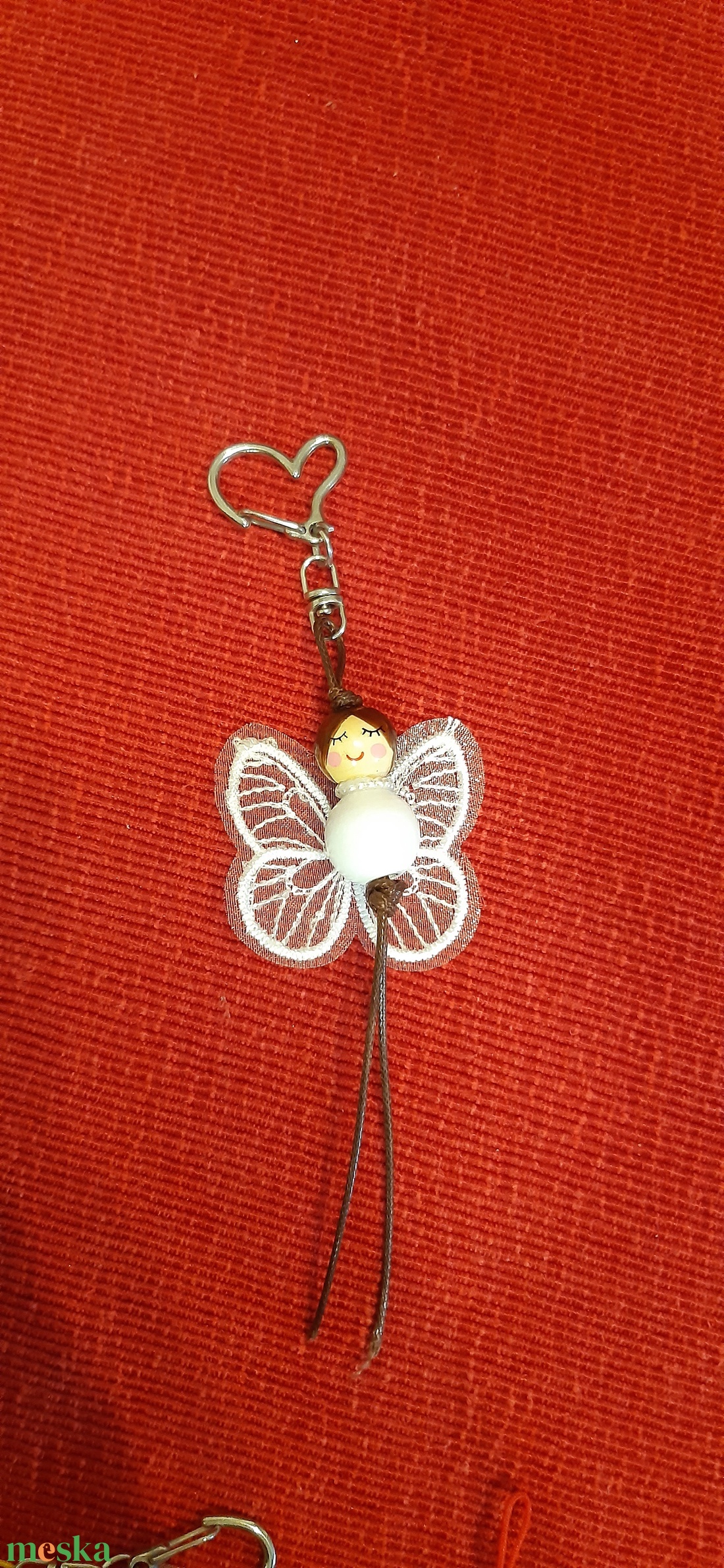 Anyababa#26 lepke - táska & tok - kulcstartó & táskadísz - kulcstartó - Meska.hu