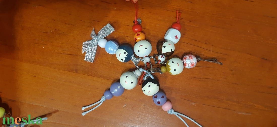 Anyababa# 2db - táska & tok - kulcstartó & táskadísz - kulcstartó - Meska.hu