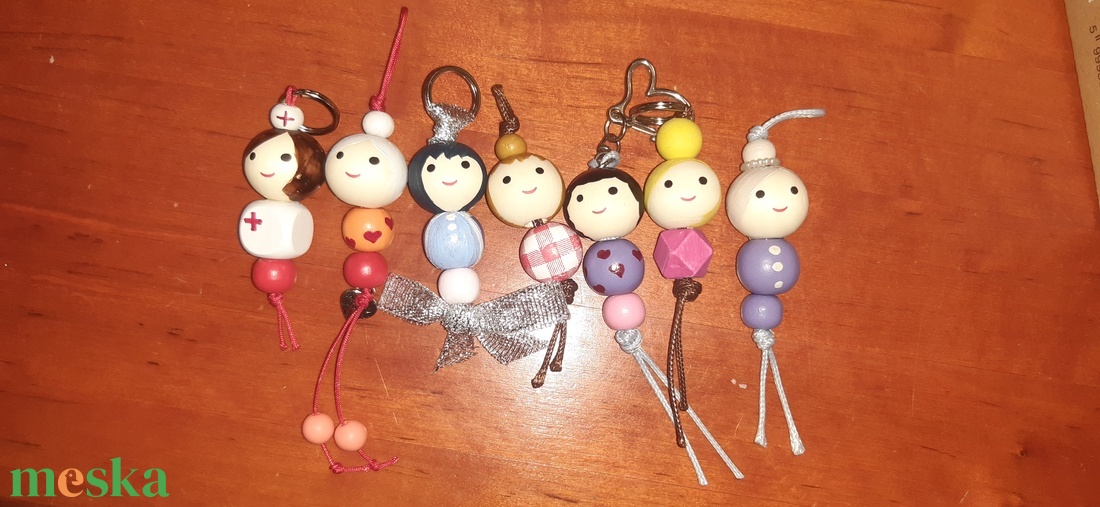 Anyababa# 2db - táska & tok - kulcstartó & táskadísz - kulcstartó - Meska.hu