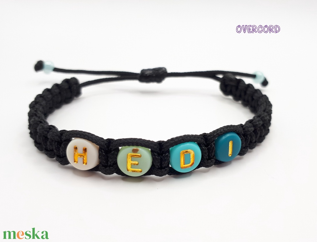 HÉDI  (neves karkötő) - ékszer - karkötő - gyöngyös karkötő - Meska.hu